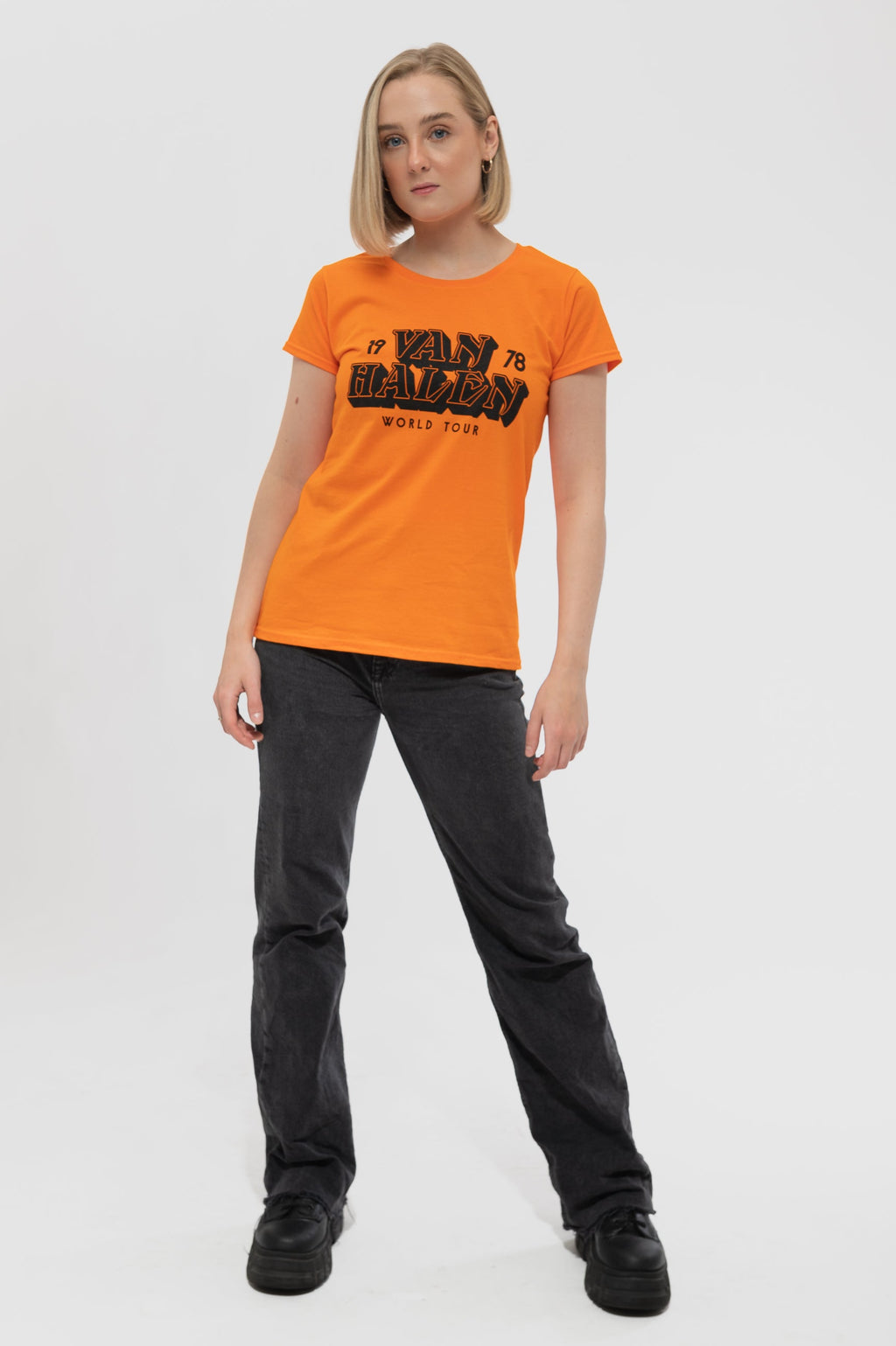 Van Halen World Tour 78 Skinny T Shirt product image 2