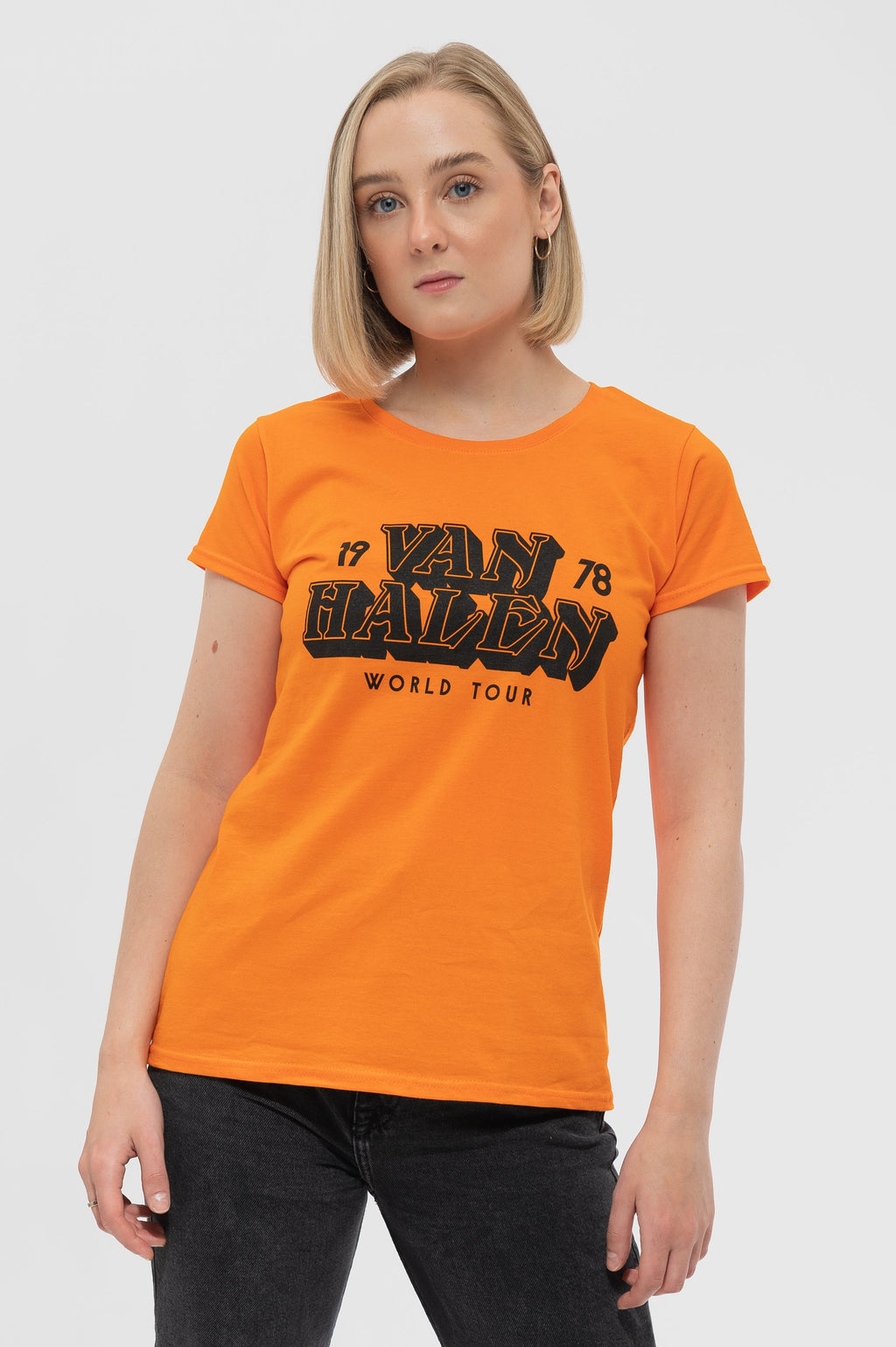 Van Halen World Tour 78 Skinny T Shirt product image 1