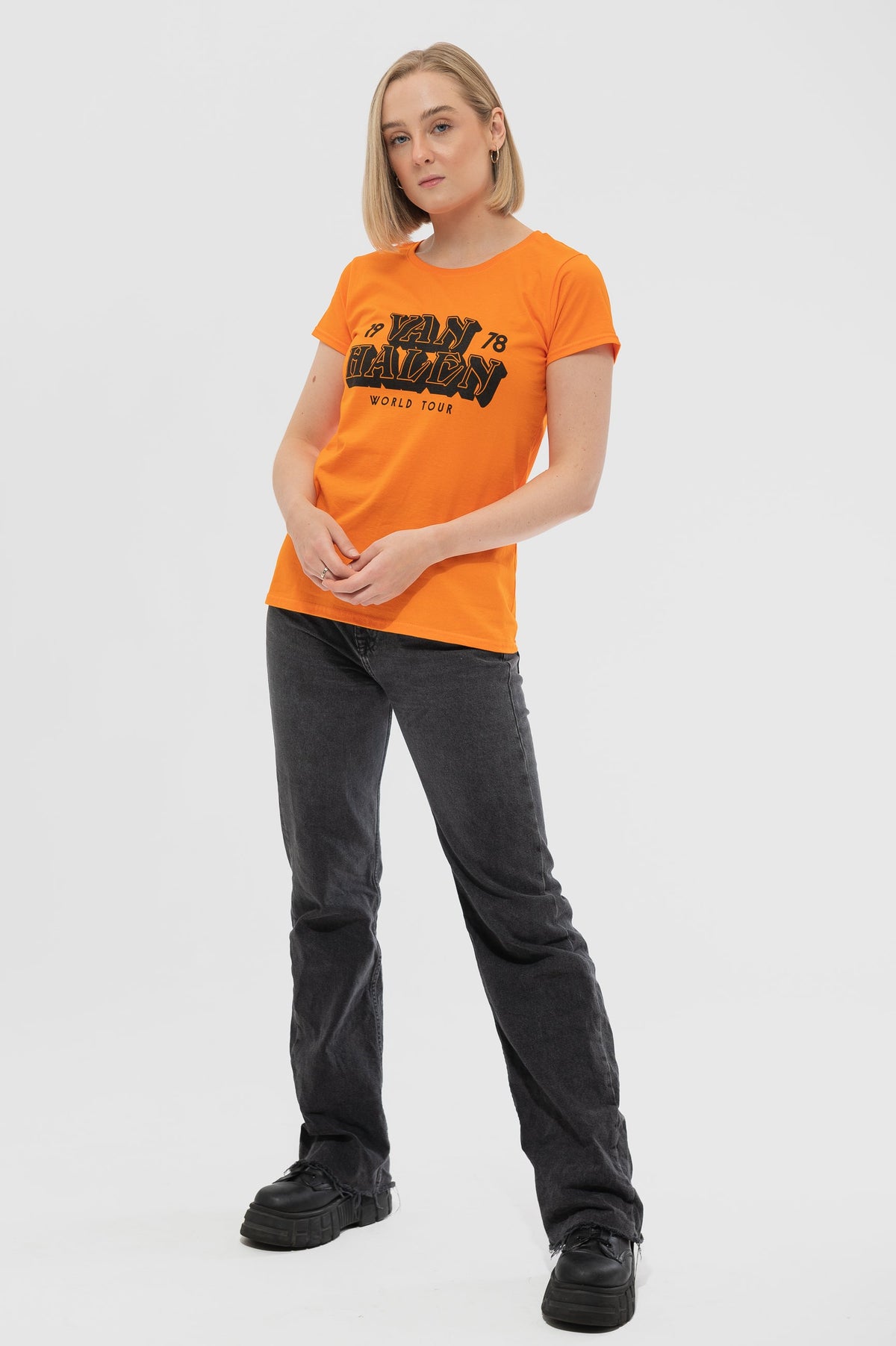 Van Halen World Tour 78 Skinny T Shirt product image 5