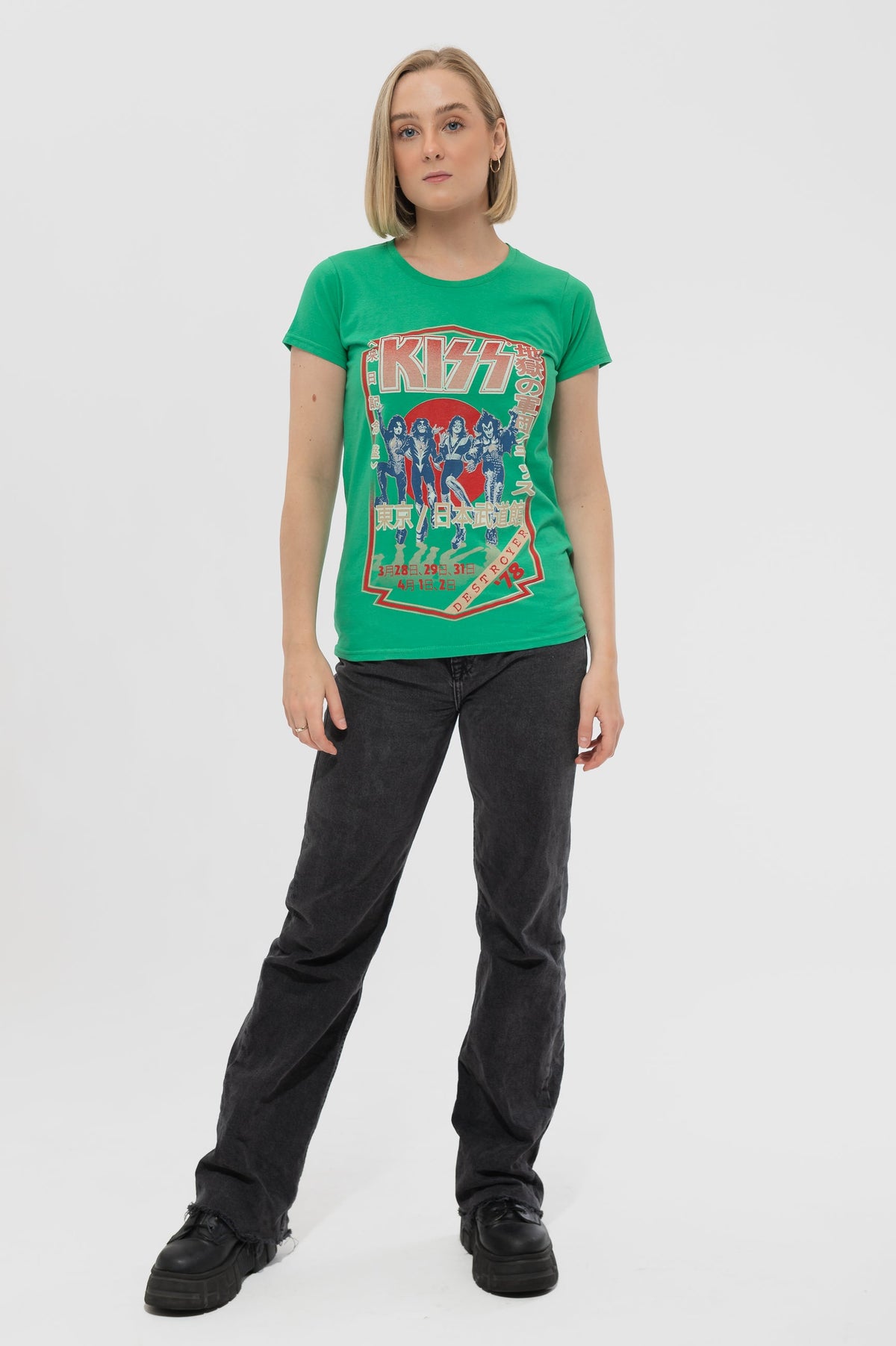 KISS Destroyer Tour 78 Skinny T Shirt product image 2