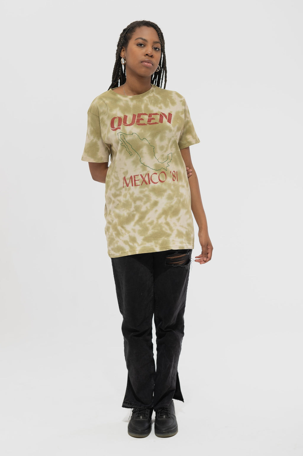 Queen Mexico 81 Tour Dip Dye T Shirt product image 2