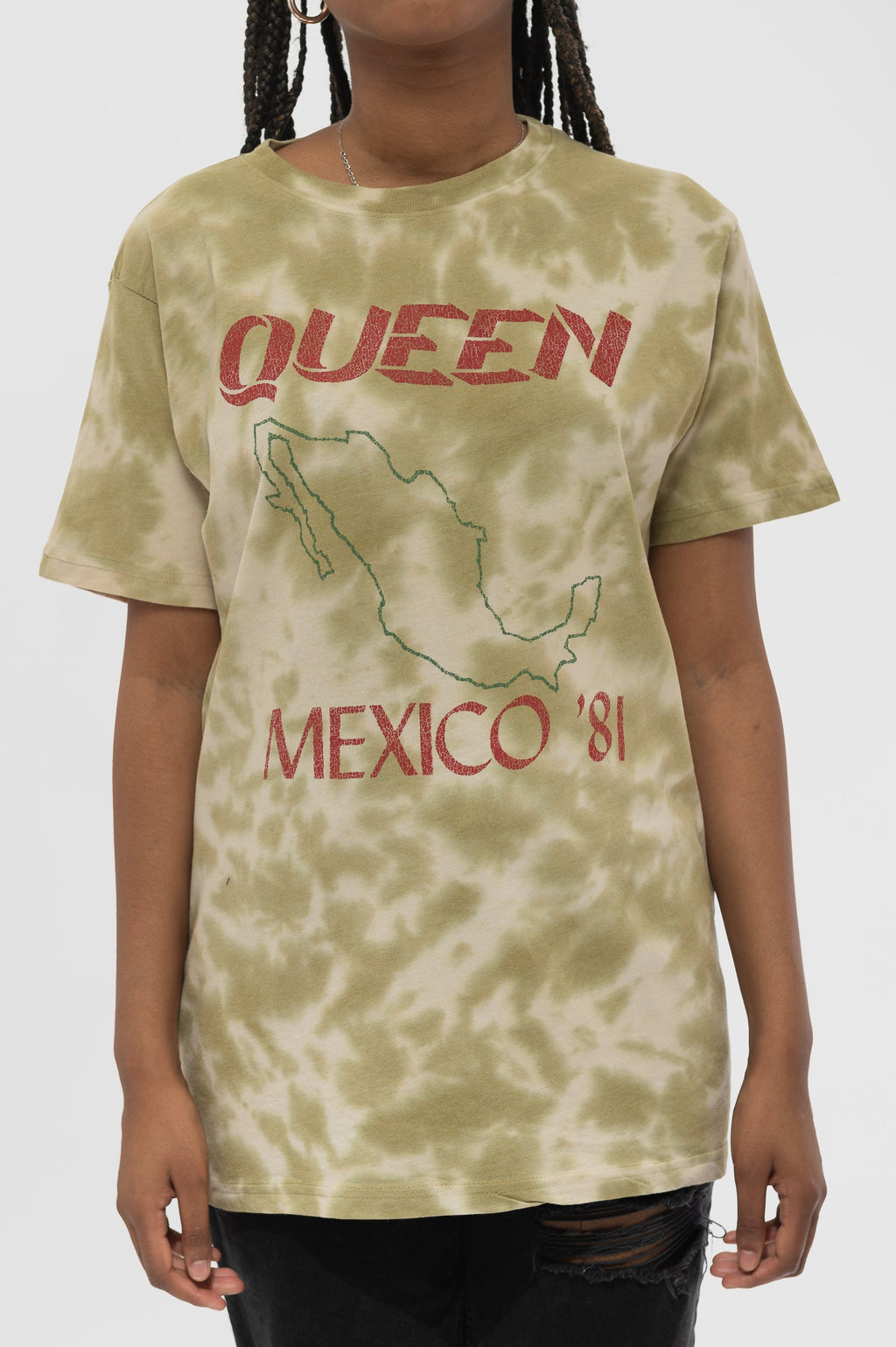 Queen Mexico 81 Tour Dip Dye T Shirt product image 3