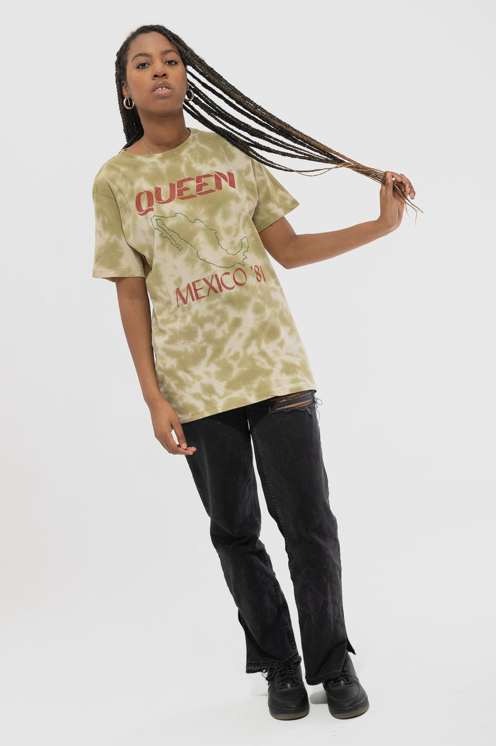 Queen Mexico 81 Tour Dip Dye T Shirt product image 5
