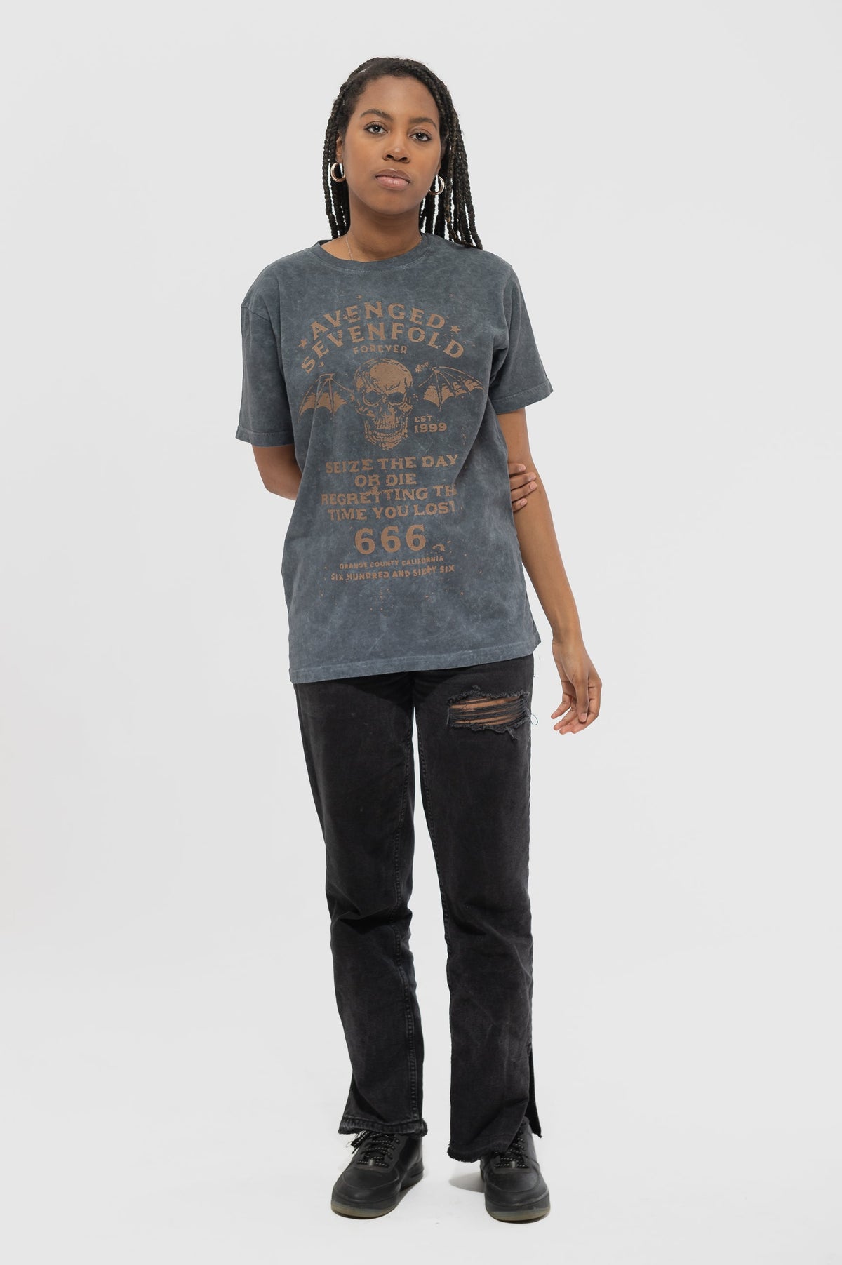 Avenged Sevenfold Seize The Day Dip Dye T Shirt product image 2