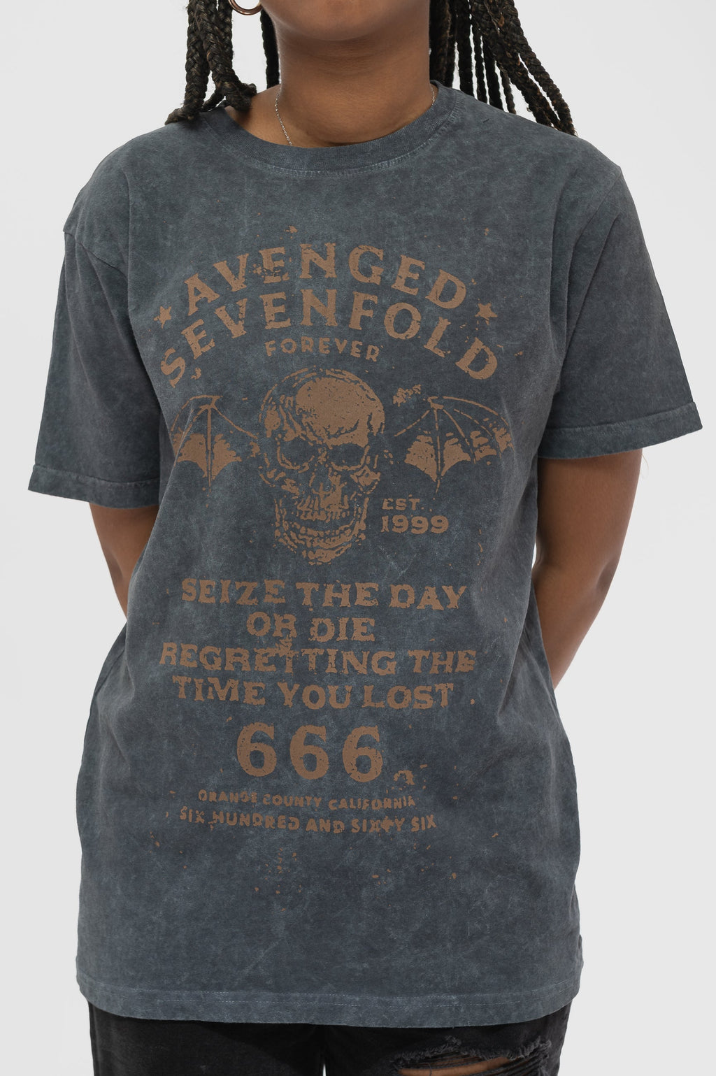 Avenged Sevenfold Seize The Day Dip Dye T Shirt product image 3