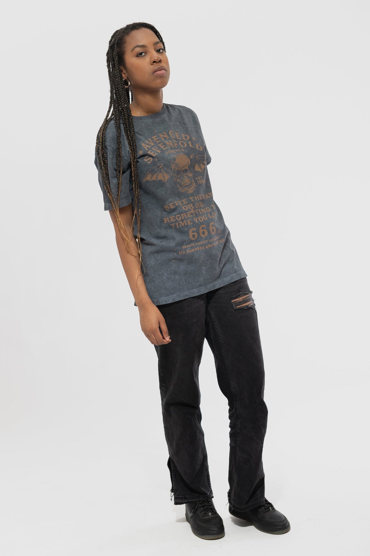 Avenged Sevenfold Seize The Day Dip Dye T Shirt product image 5