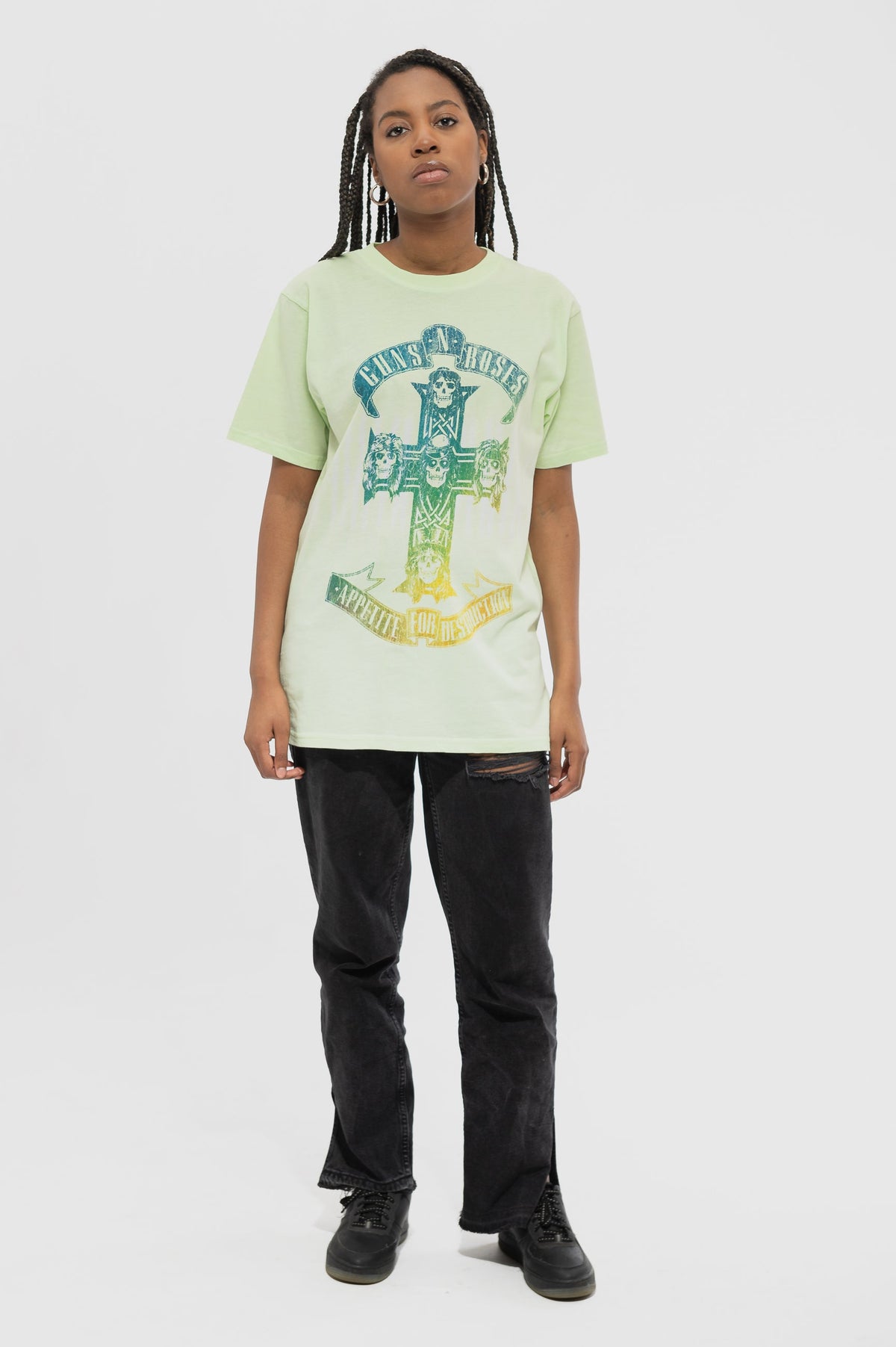 Guns N' Roses Use Your Illusion Tour Dip Dye Wash T Shirt product image 2