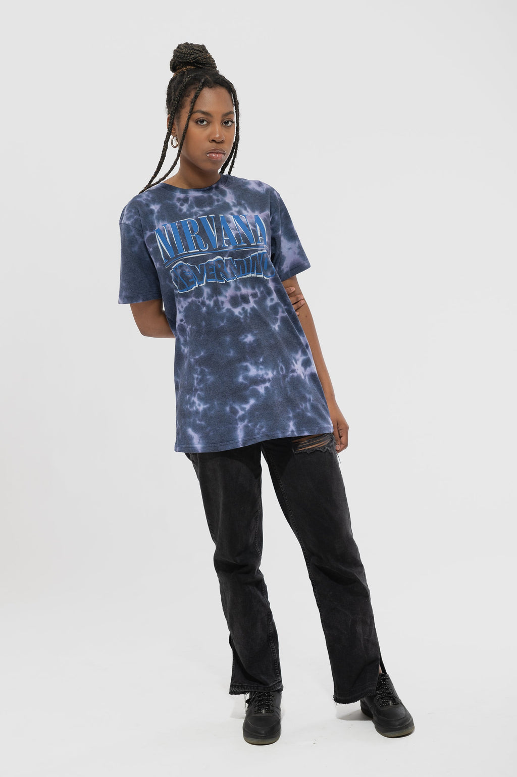 Nirvana Nevermind Dip Dye T Shirt product image 2