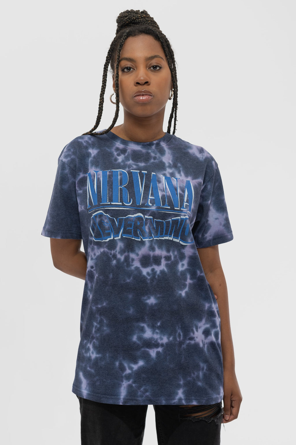 Nirvana Nevermind Dip Dye T Shirt product image 1