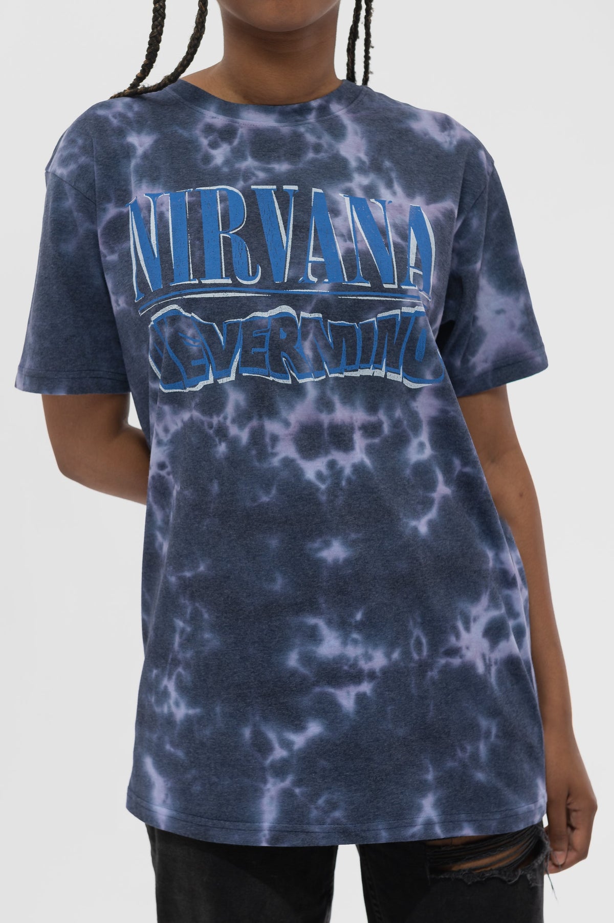 Nirvana Nevermind Dip Dye T Shirt product image 3