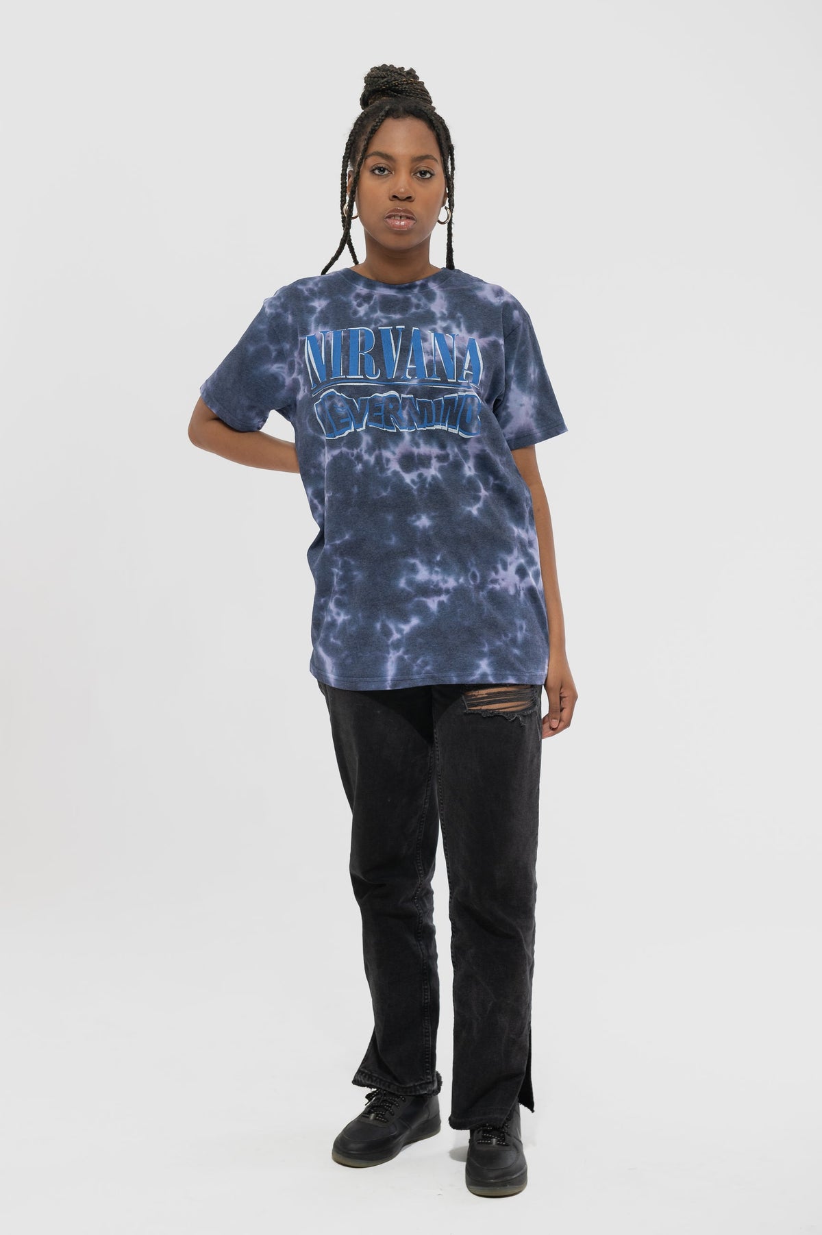 Nirvana Nevermind Dip Dye T Shirt product image 5