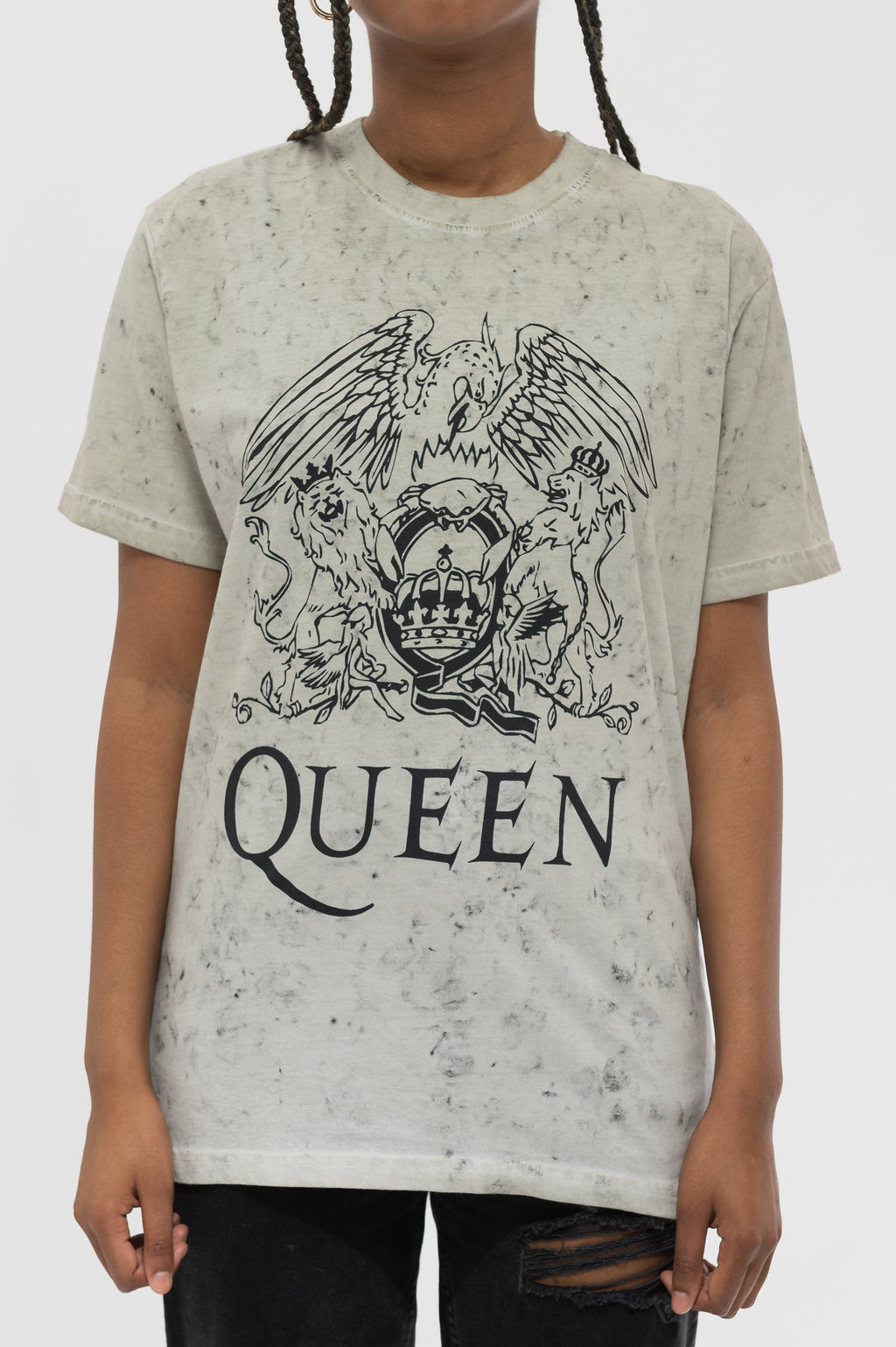 Queen Classic Crest Dip Dye T Shirt product image 3