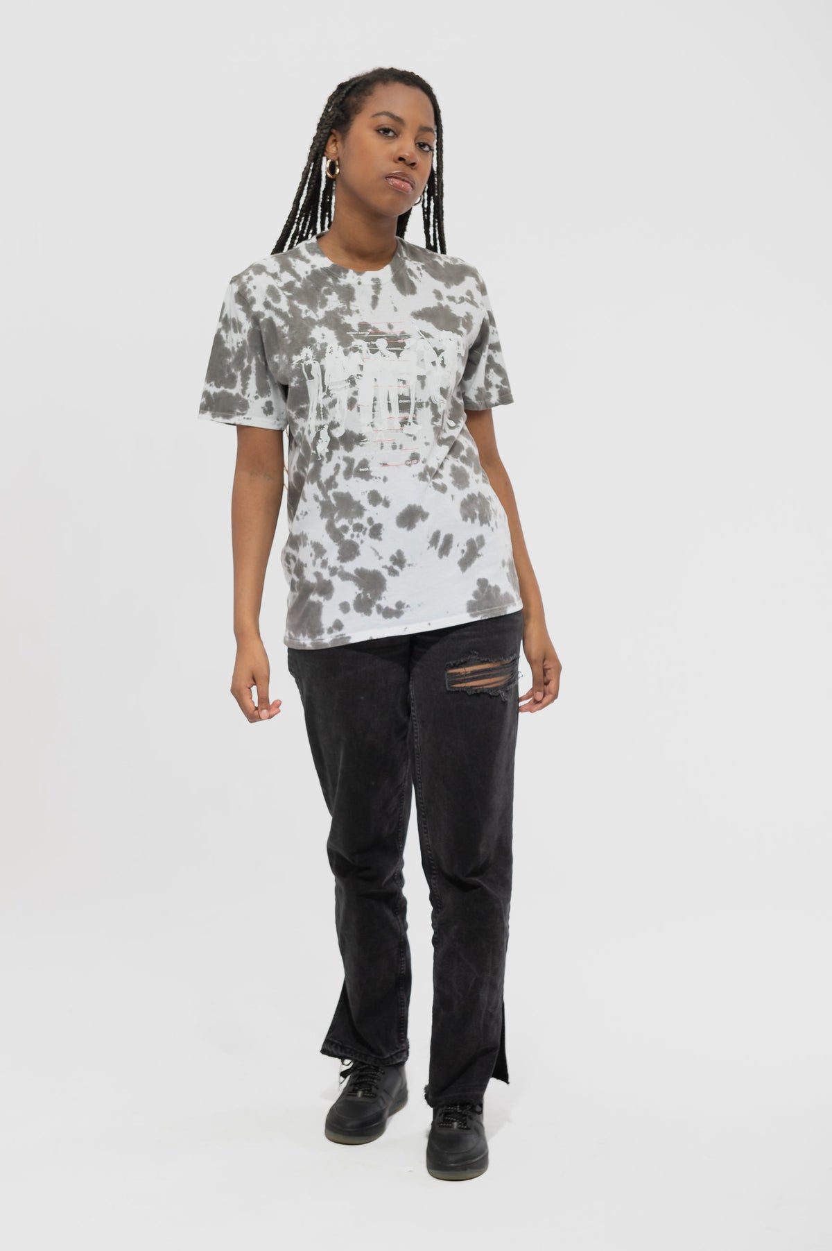 Yungblud Weird Tracklist Dip Dye T Shirt product image 2