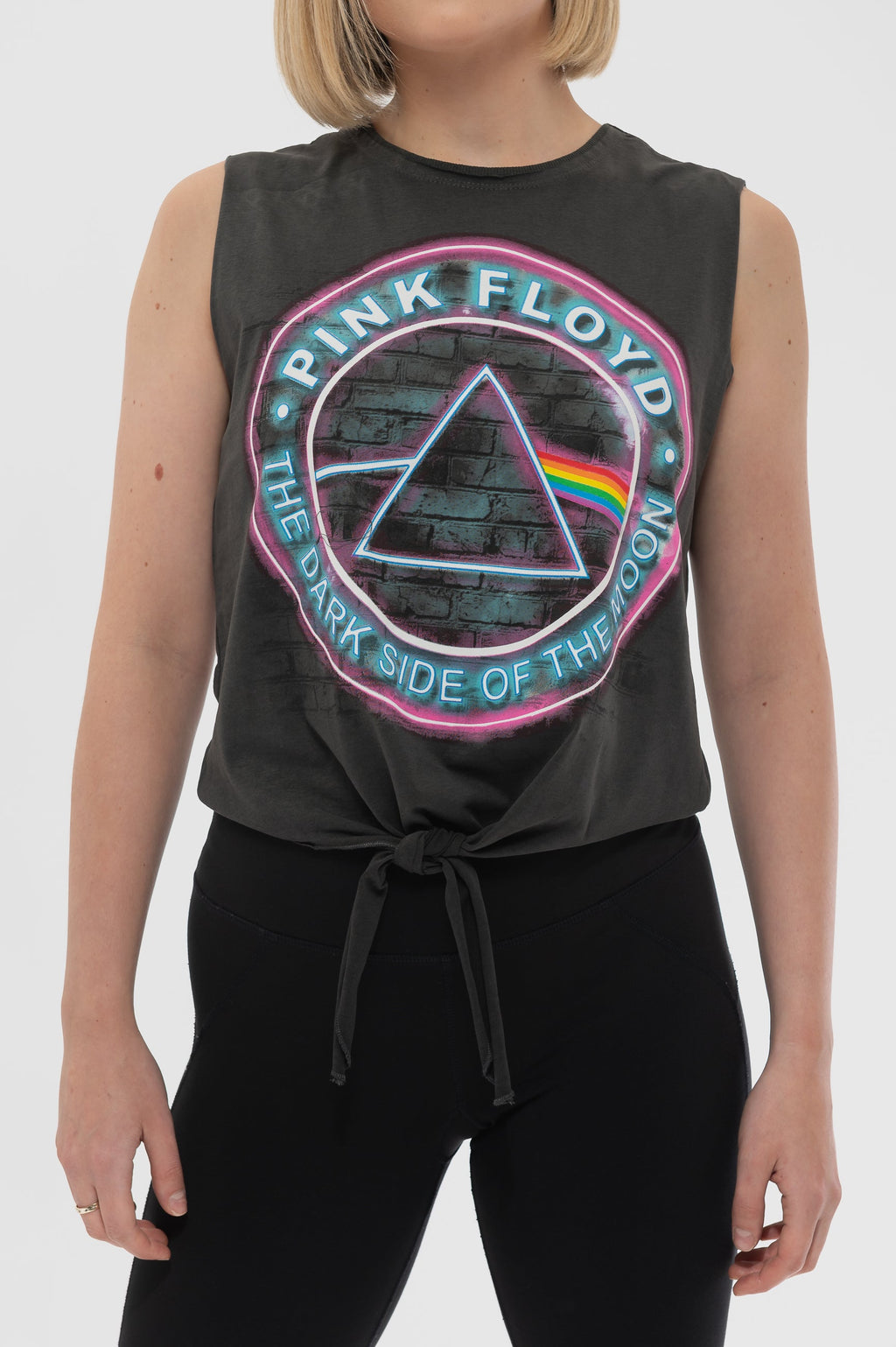 Pink Floyd Dark Side of the Moon Neon Sign Sleeveless T product image 3