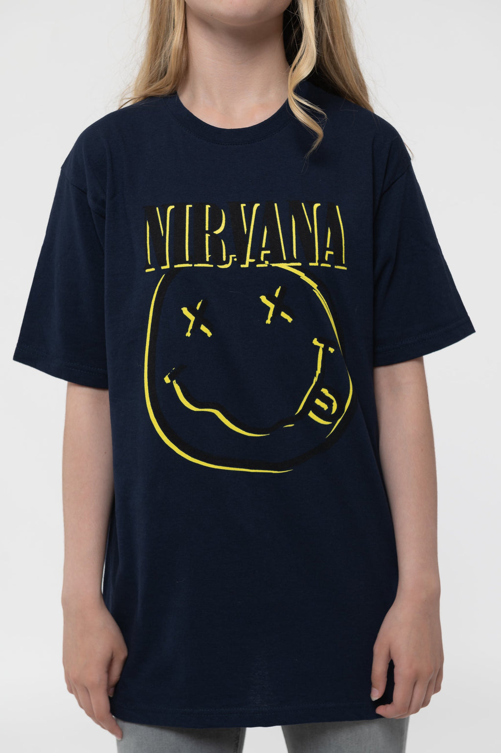 Nirvana Kids Inverse Grunge Smile T Shirt product image 3