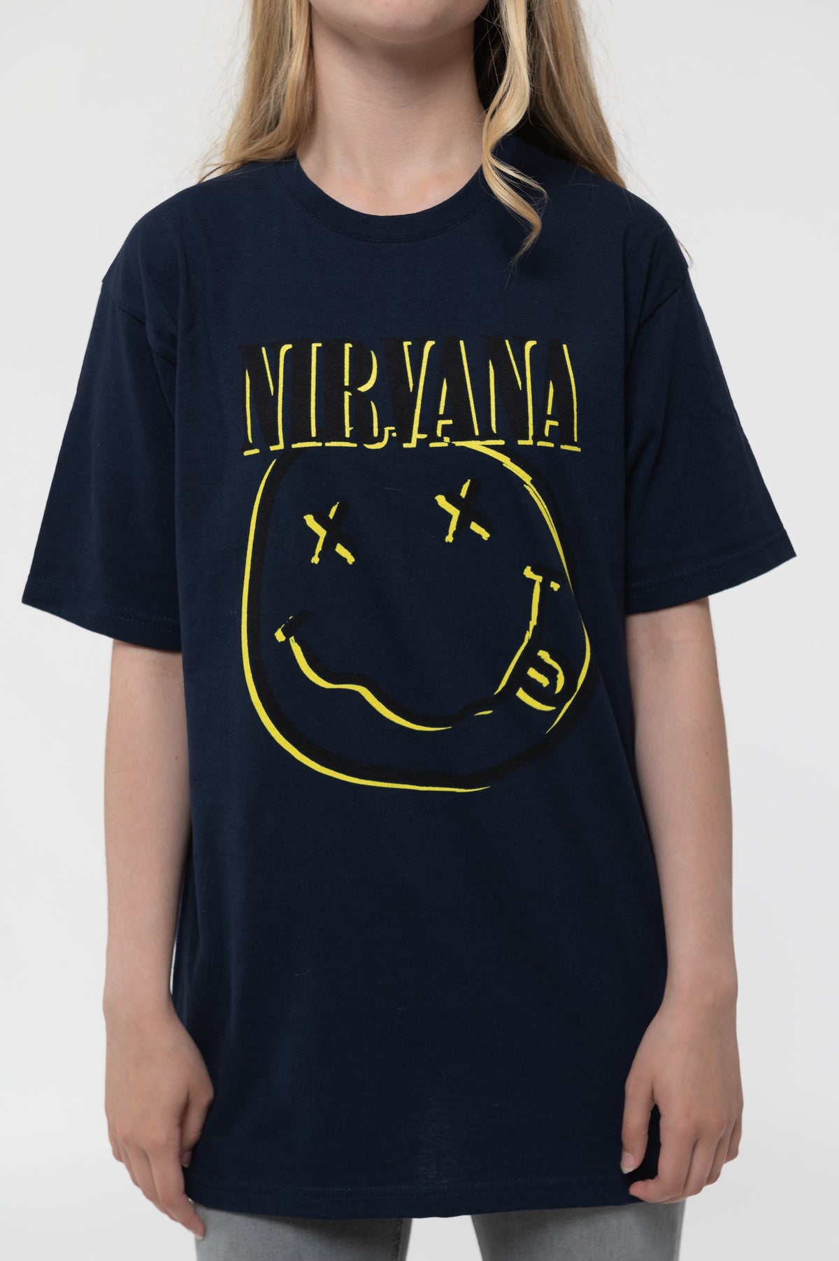Nirvana Kids Inverse Grunge Smile T Shirt product image 3
