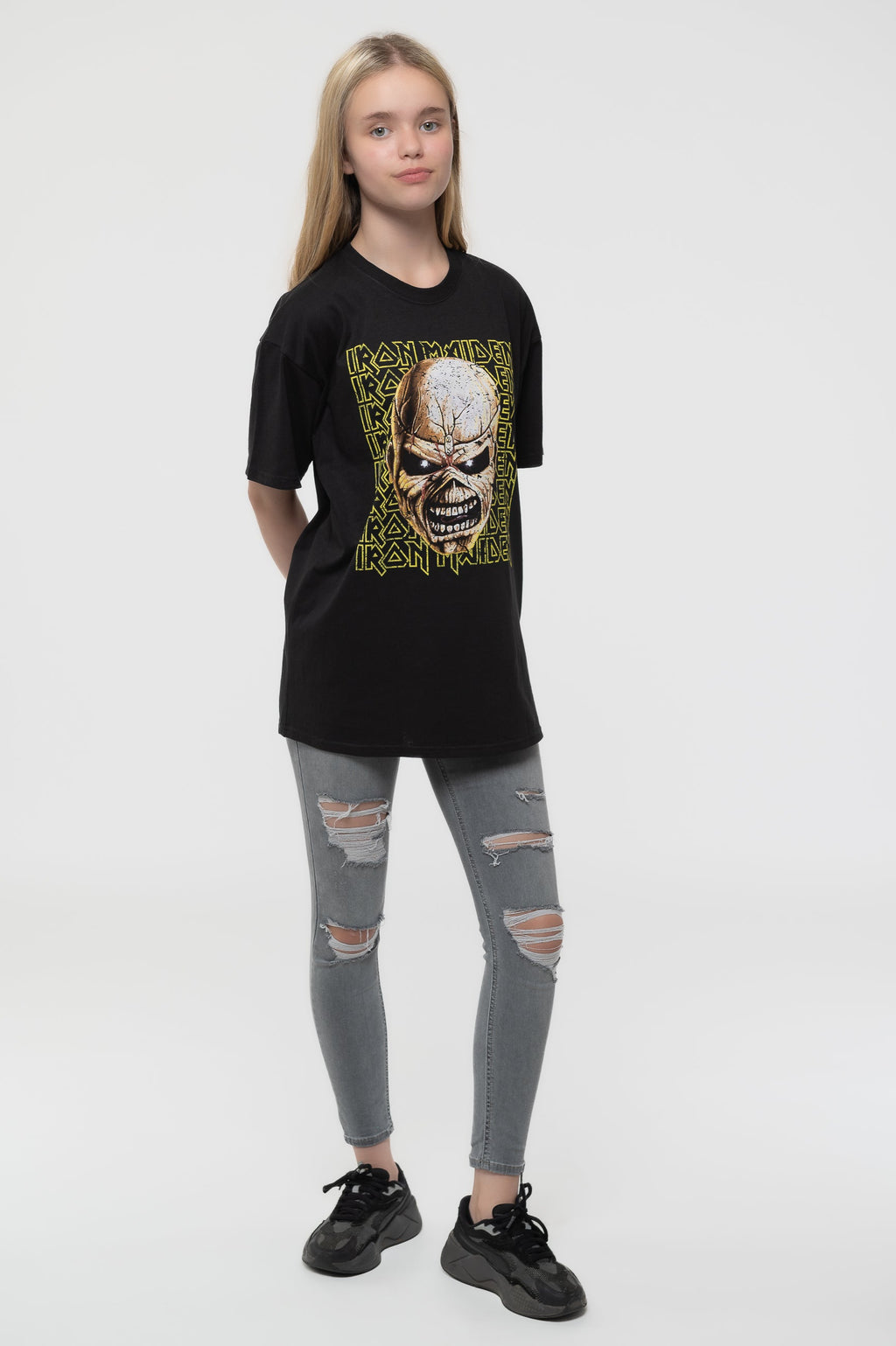 Iron Maiden Kids Big Trooper Head Tee product image 2
