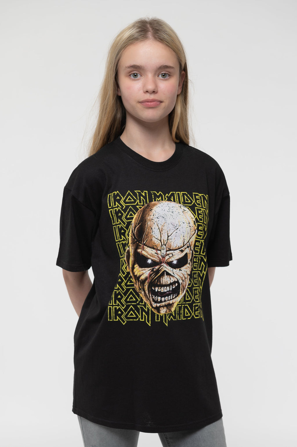 Iron Maiden Kids Big Trooper Head Tee product image 1