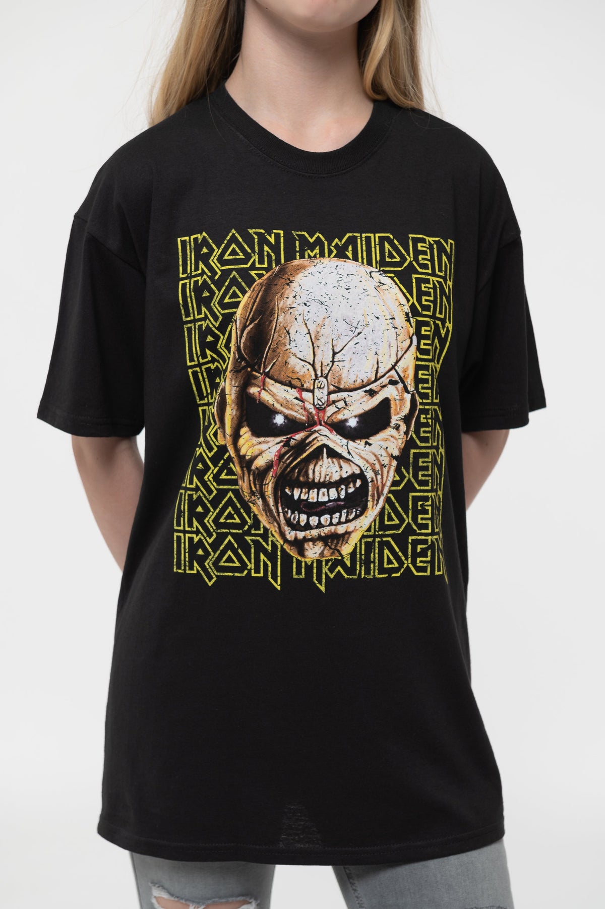 Iron Maiden Kids Big Trooper Head Tee product image 3