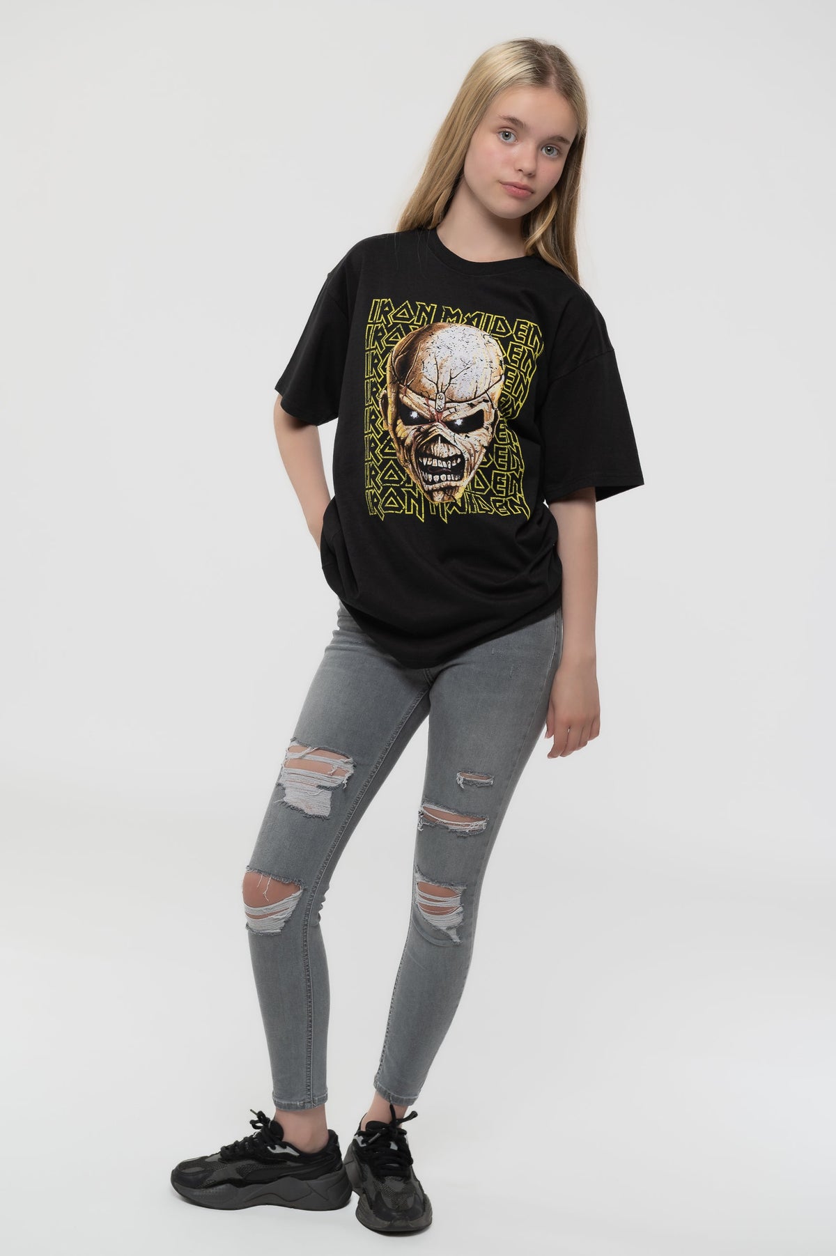 Iron Maiden Kids Big Trooper Head Tee product image 5