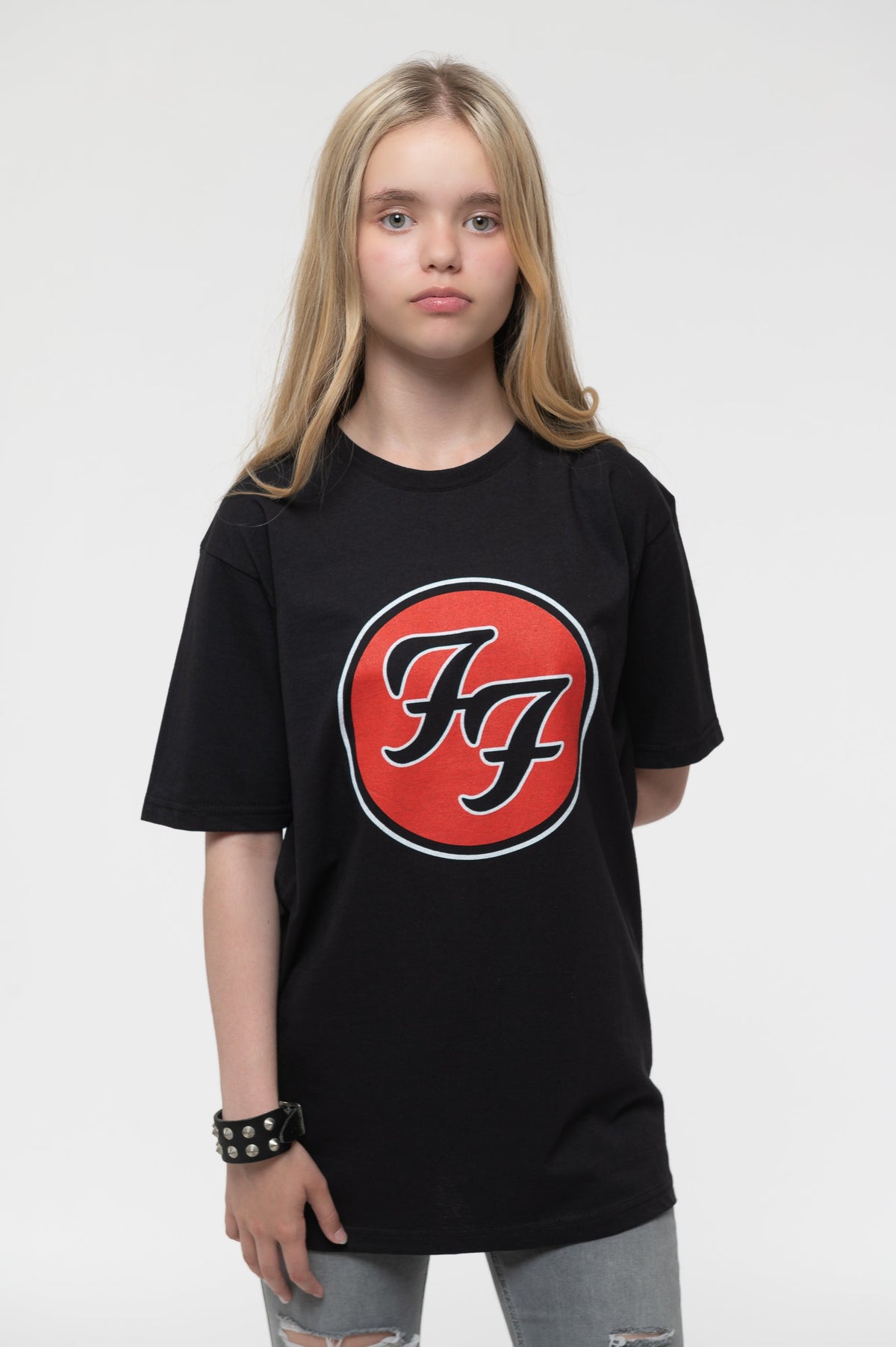 Foo Fighters Kids FF Band Logo T Shirt product image 1