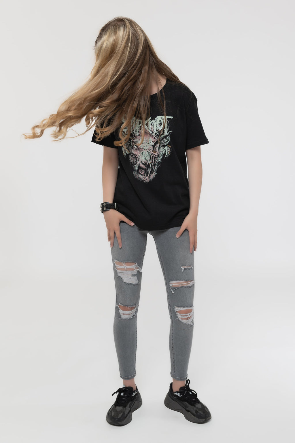 Slipknot Kids Infected Goat T Shirt product image 5