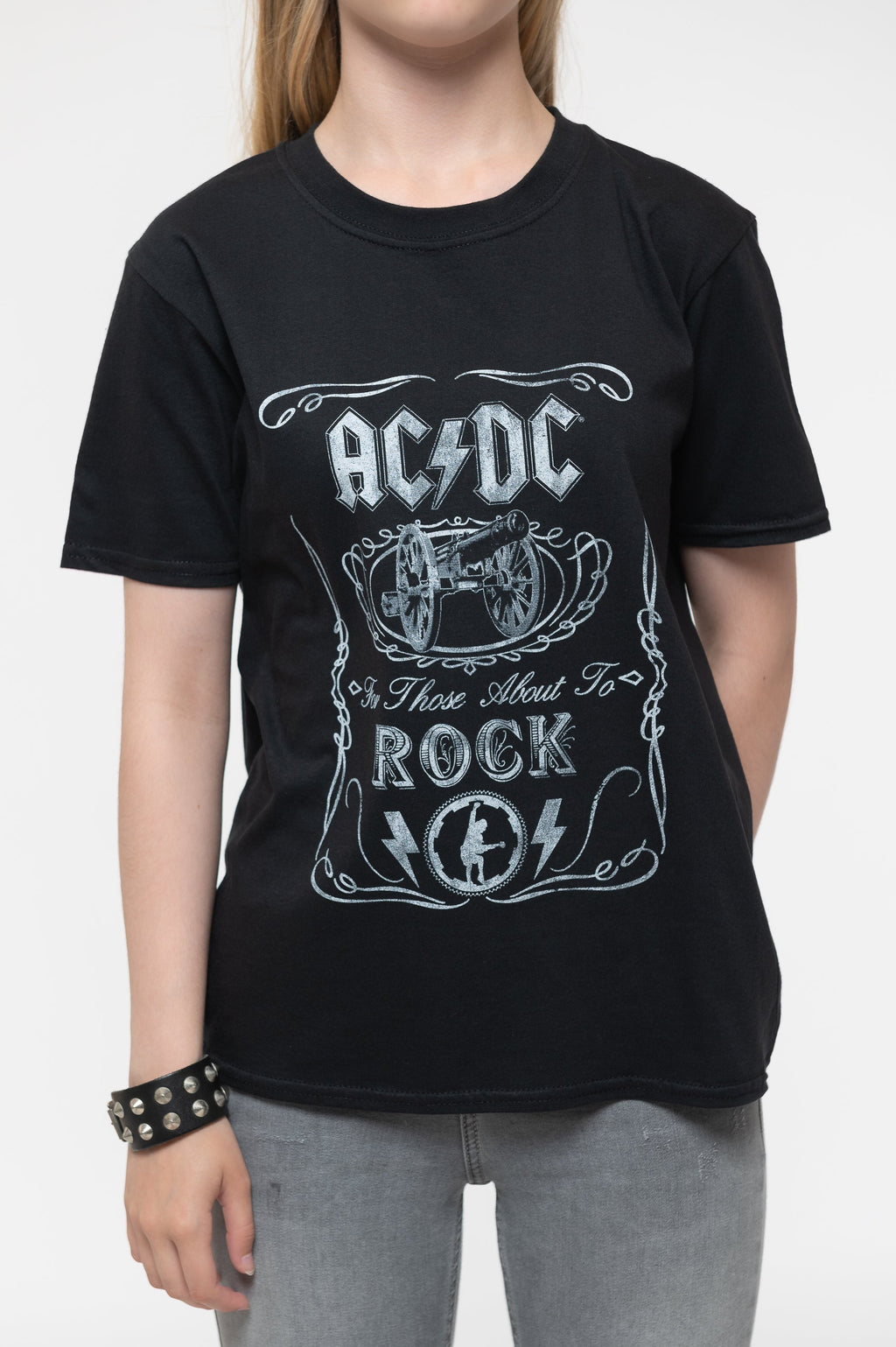 AC/DC Kids Vintage Cannon Swing T Shirt product image 3