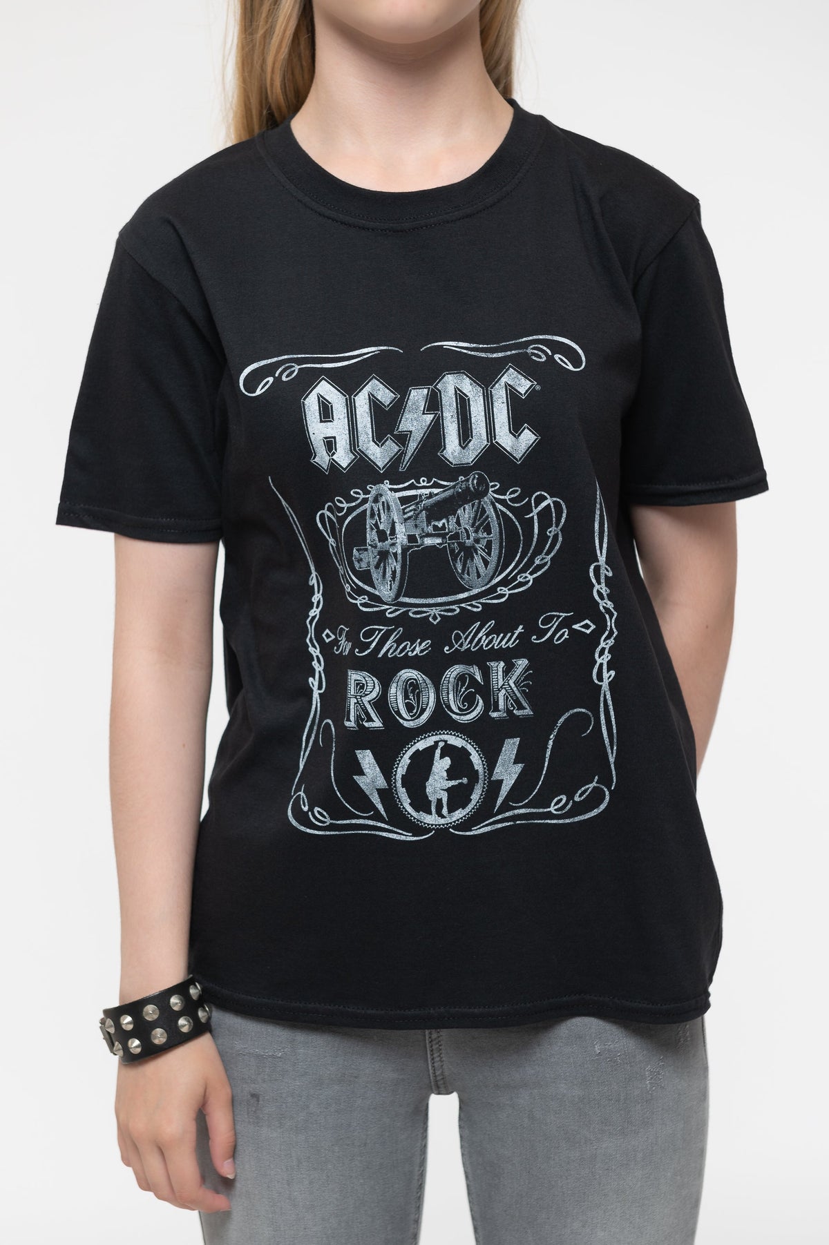 AC/DC Kids Vintage Cannon Swing T Shirt product image 3