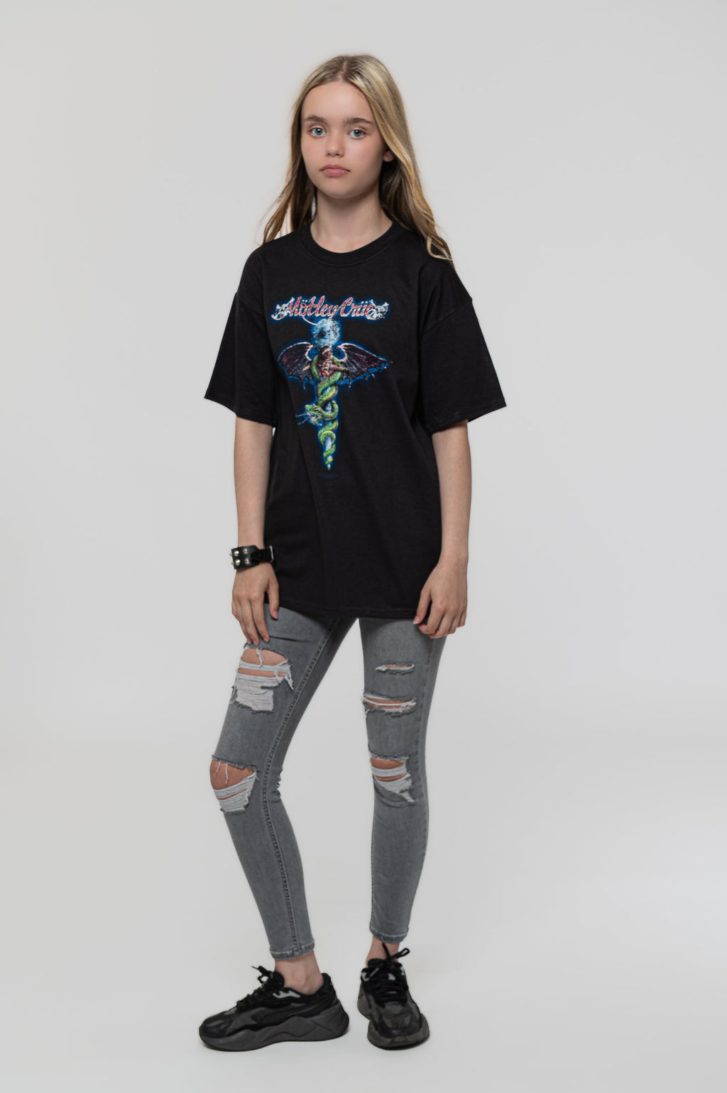Motley Crue Kids Blue Dragon Tee product image 2