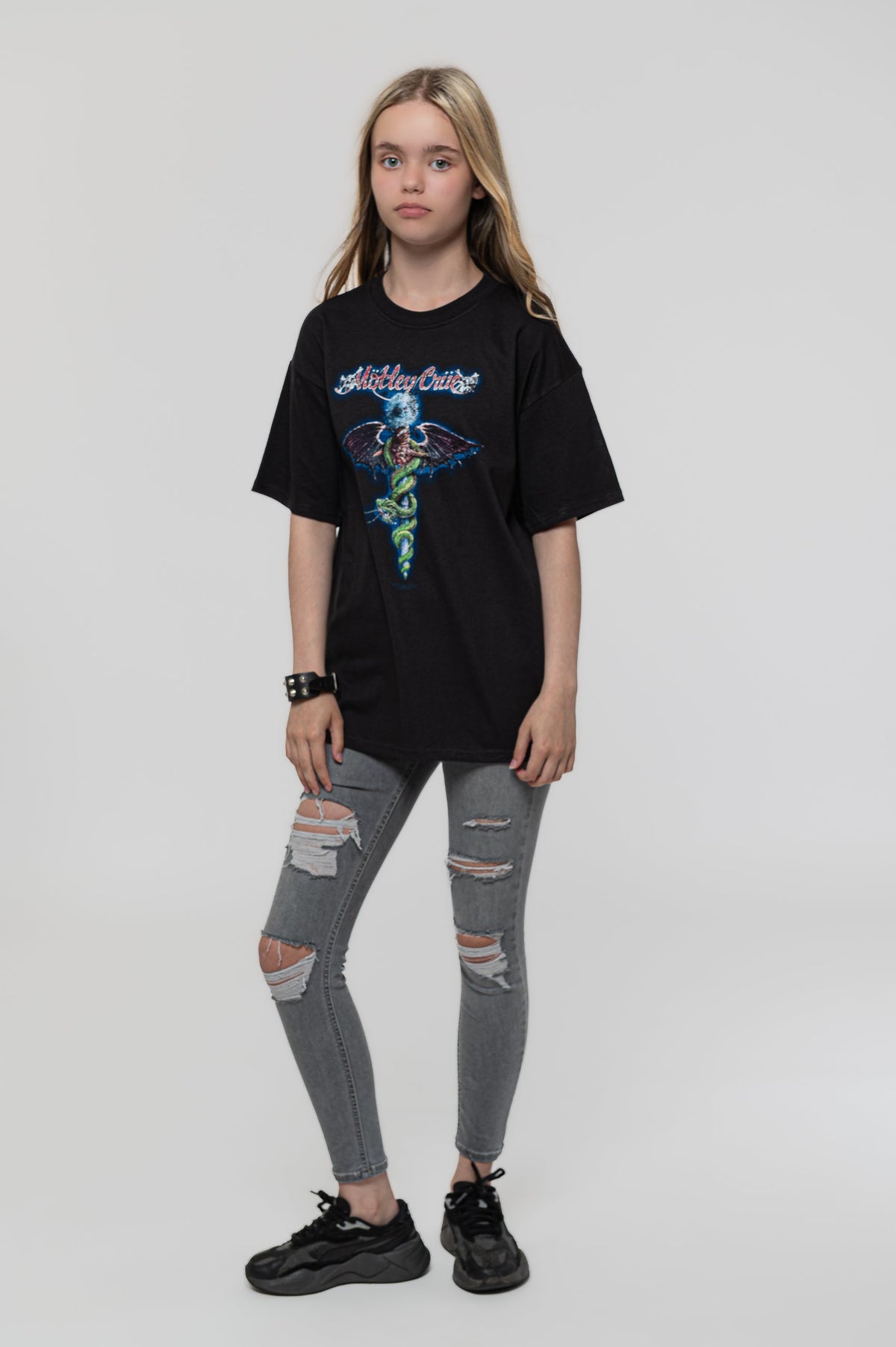 Motley Crue Kids Blue Dragon Tee product image 2