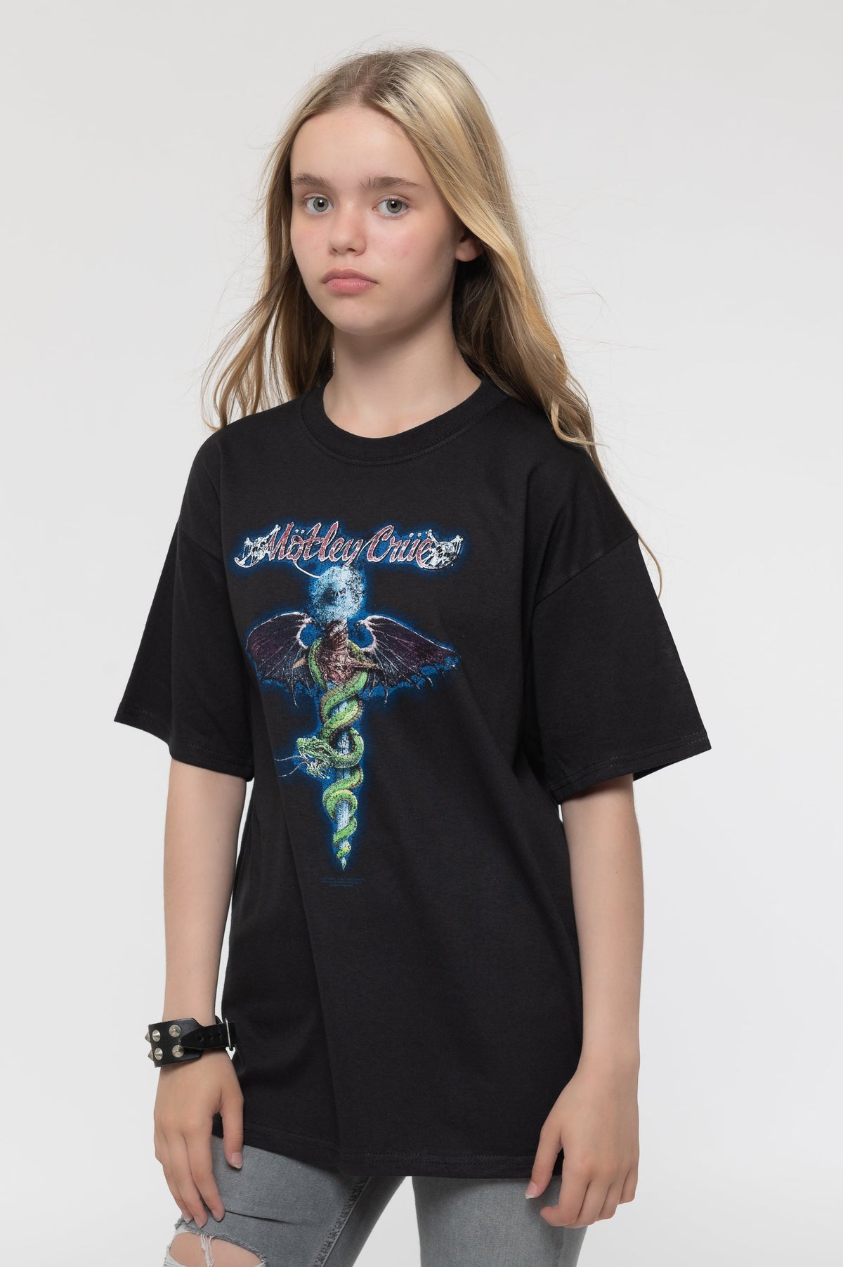 Motley Crue Kids Blue Dragon Tee product image 1
