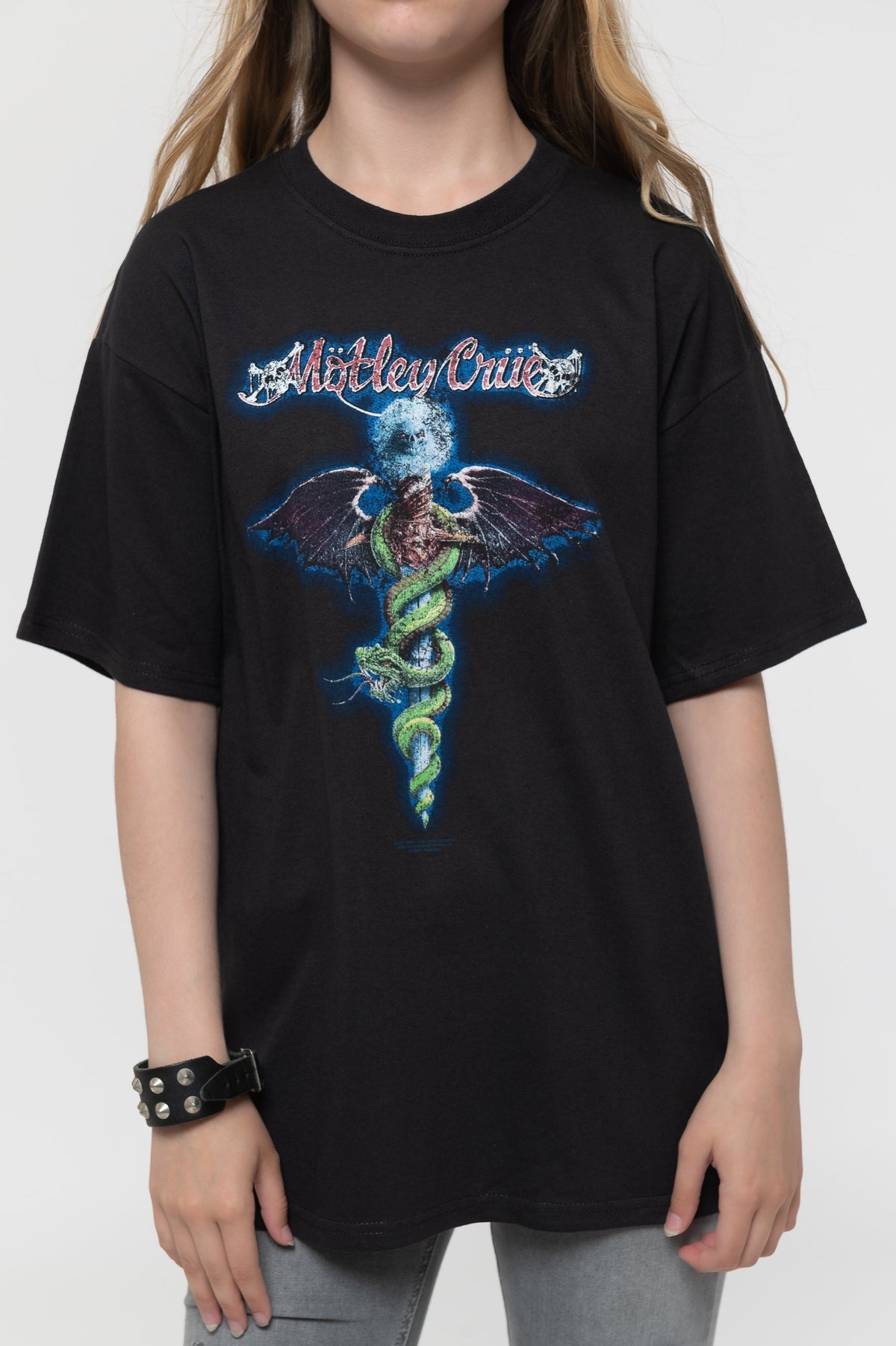 Motley Crue Kids Blue Dragon Tee product image 3