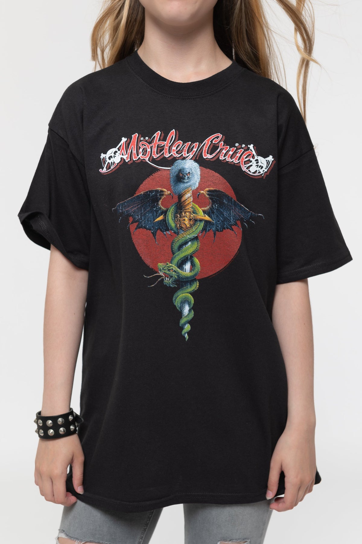 Motley Crue Kids Feelgood Red Circle Tee product image 3