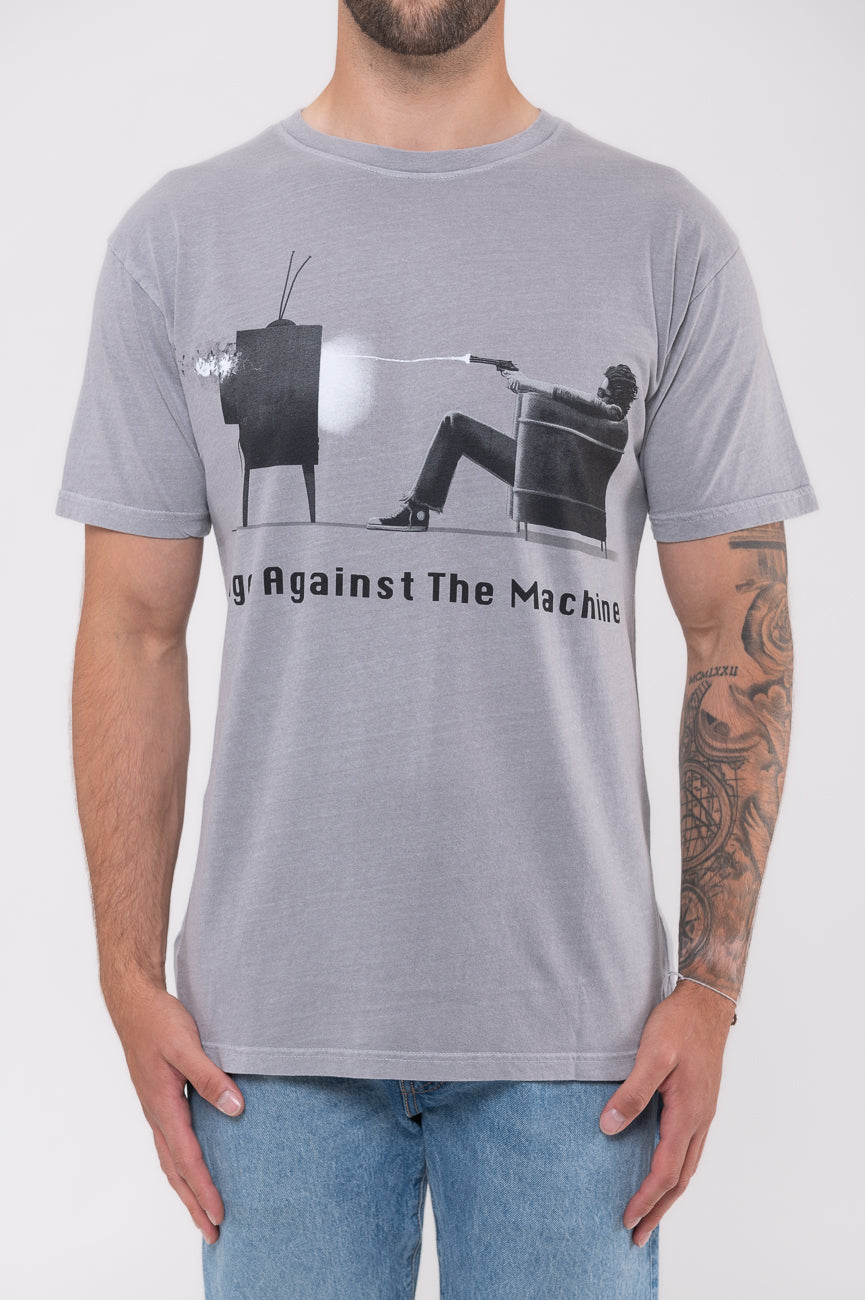 Rage Against The Machine Wont Do Dip Dye Mineral Wash T product image 3