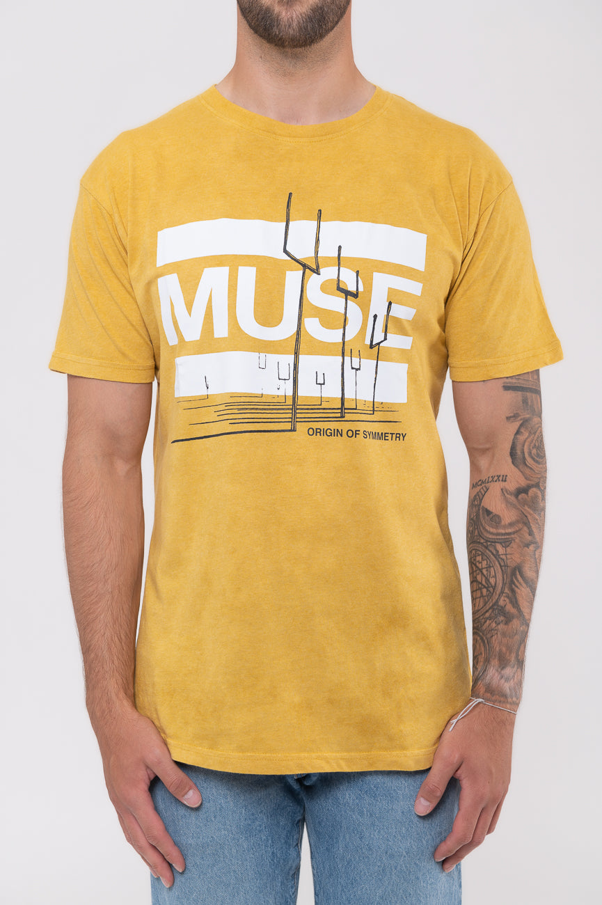 Muse Origin of Symmetry Dip Dye Mineral Wash T Shirt product image 3
