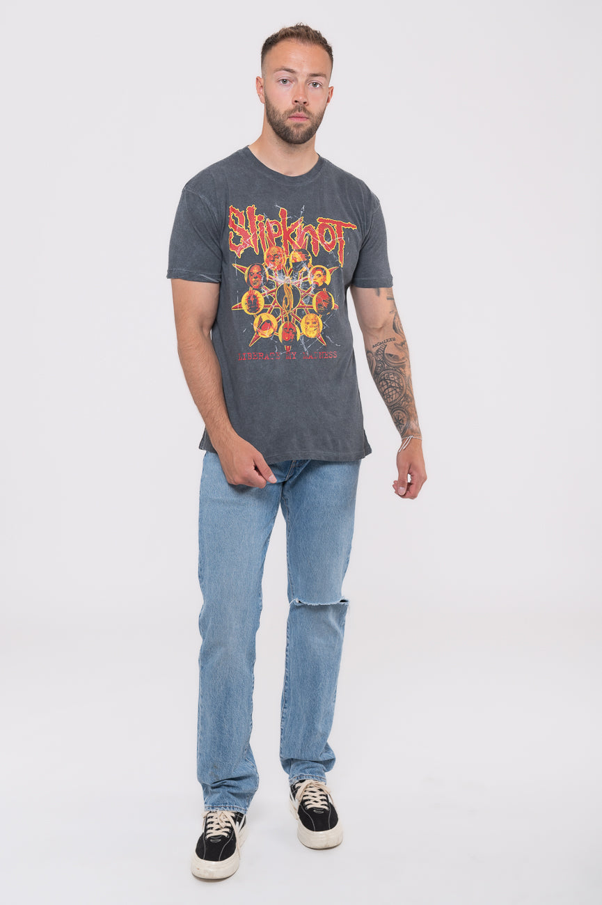 Slipknot Liberate Dye Wash T Shirt product image 1