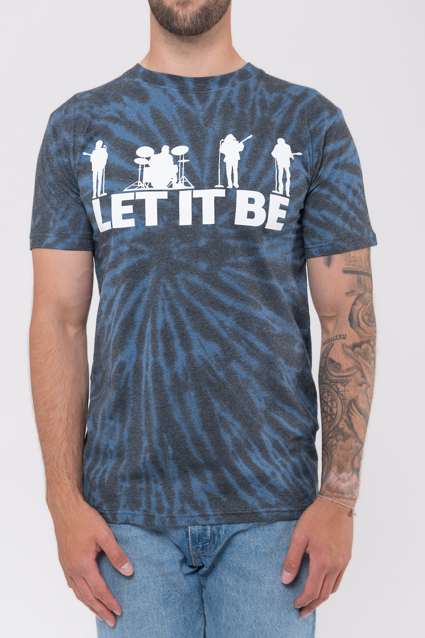 The Beatles Let It Be Silhouette Dip Dye Tee product image 3