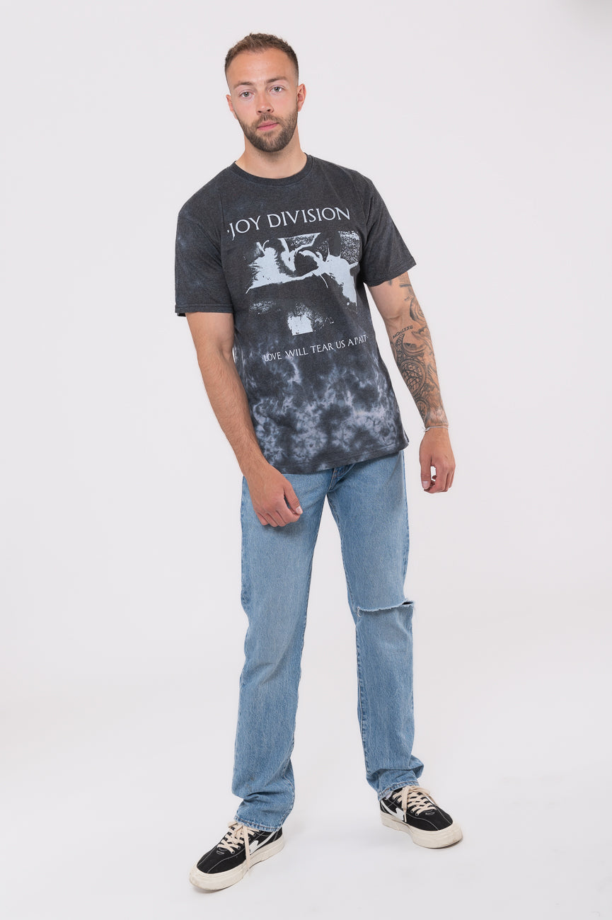 Joy Division Tear Us Apart Dip Dye T Shirt product image 2