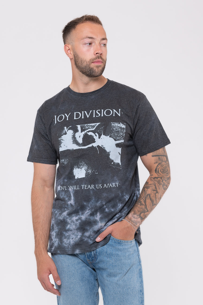 Joy Division Tear Us Apart Dip Dye T Shirt product image 1