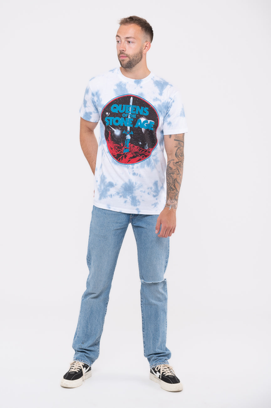 Queens Of The Stone Age Branca Sword Dip Dye T Shirt product image 2
