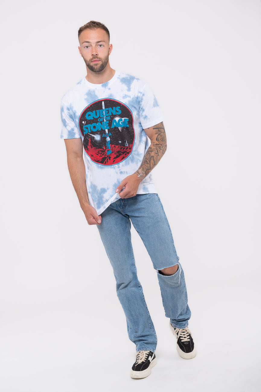 Queens Of The Stone Age Branca Sword Dip Dye T Shirt product image 5