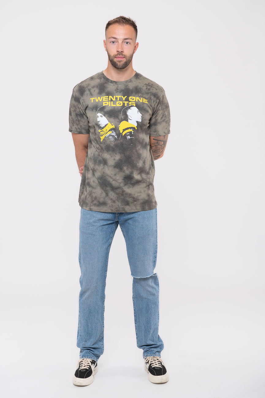 Twenty One Pilots Back To Dip Dye T Shirt product image 2