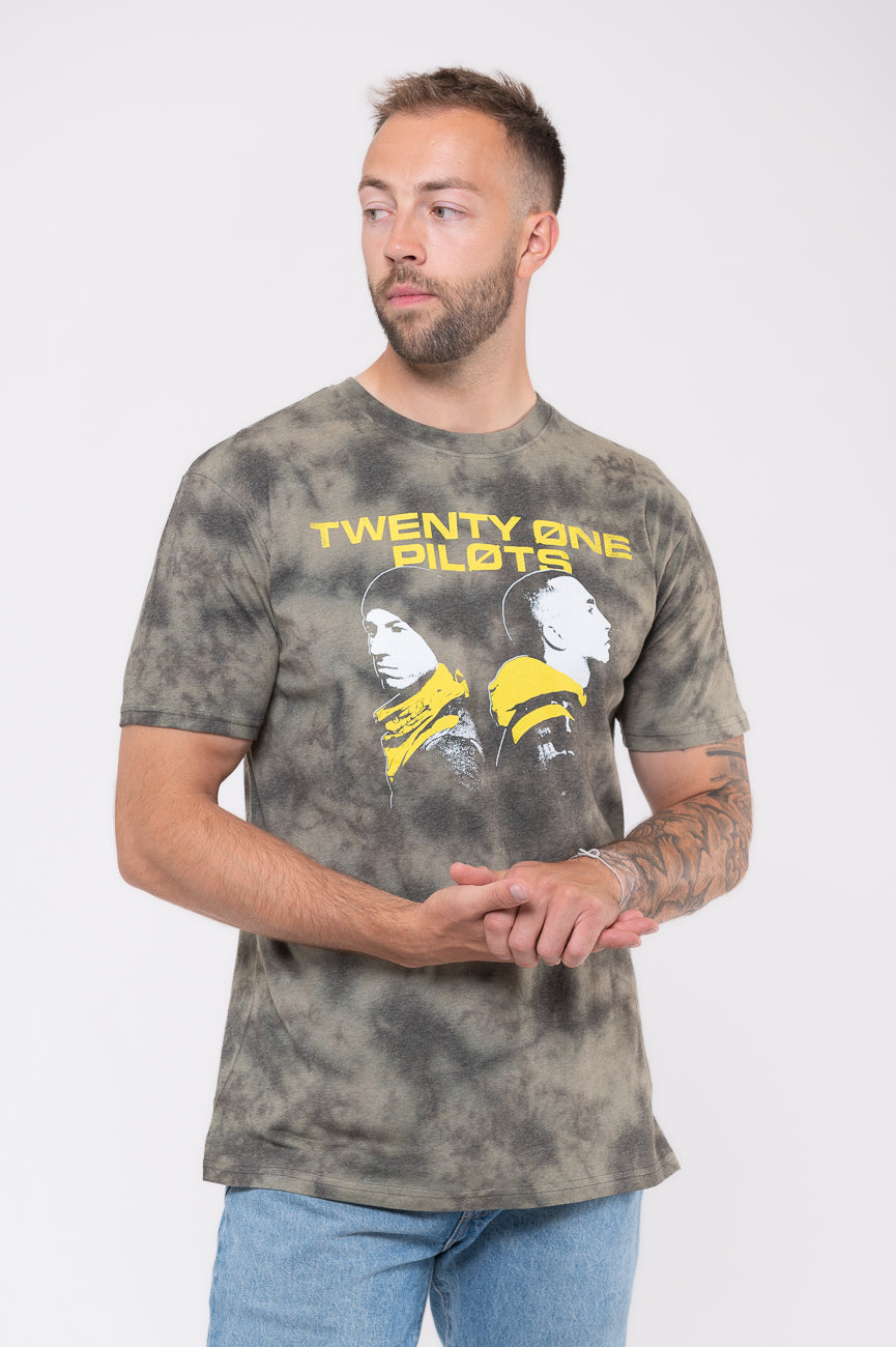 Twenty One Pilots Back To Dip Dye T Shirt product image 1