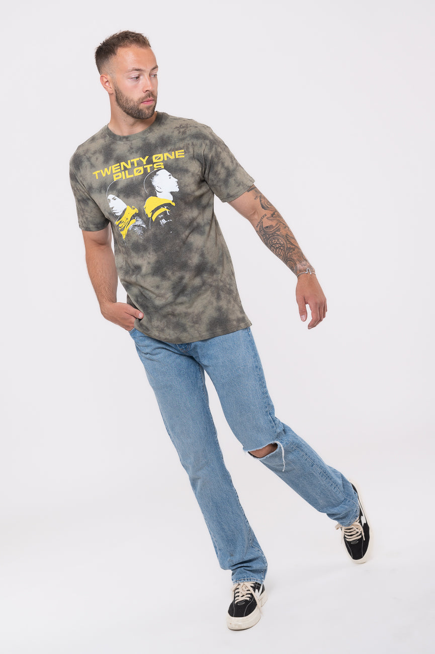 Twenty One Pilots Back To Dip Dye T Shirt product image 5