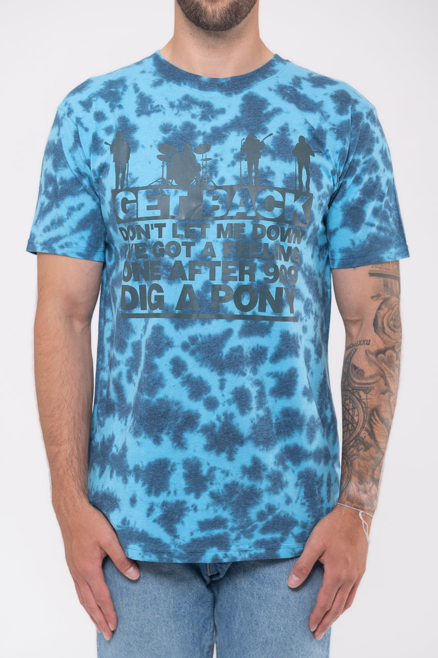 The Beatles Let it Be Songs Dip Dye Tee product image 8