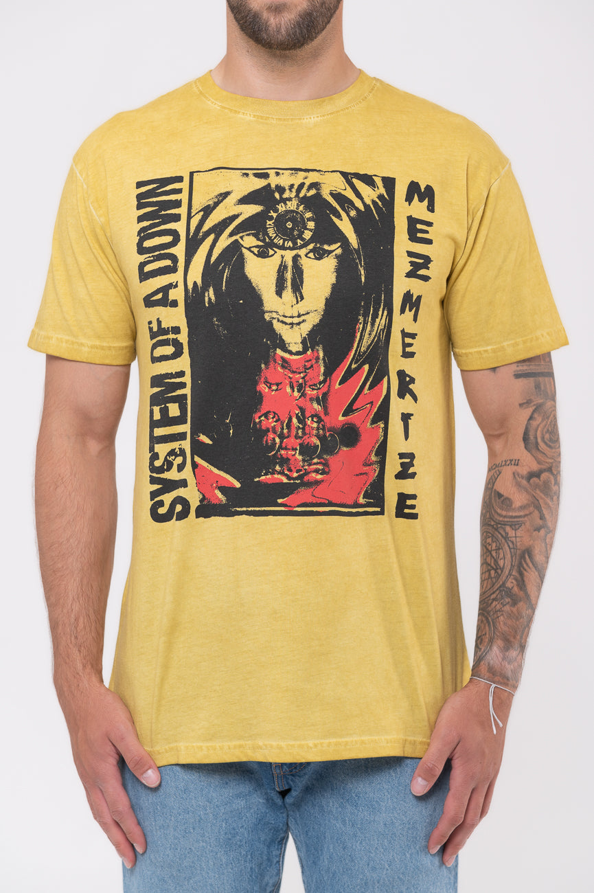 System Of A Down Reflections Dip Dye Mineral Wash T Shirt product image 3