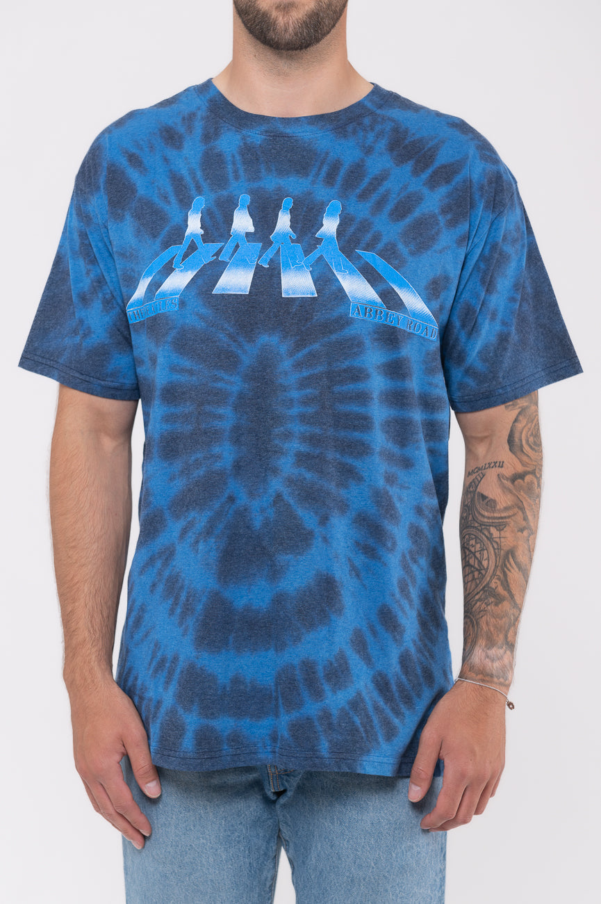 The Beatles Abbey Road Crossing Gradient Dip Dye Tee product image 3