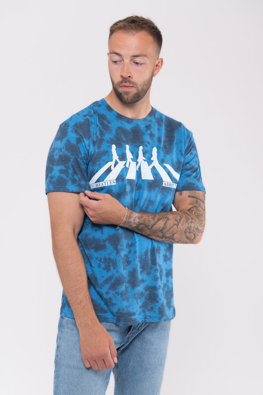 The Beatles Abbey Road Crossing Dip Dye Tee product image 1