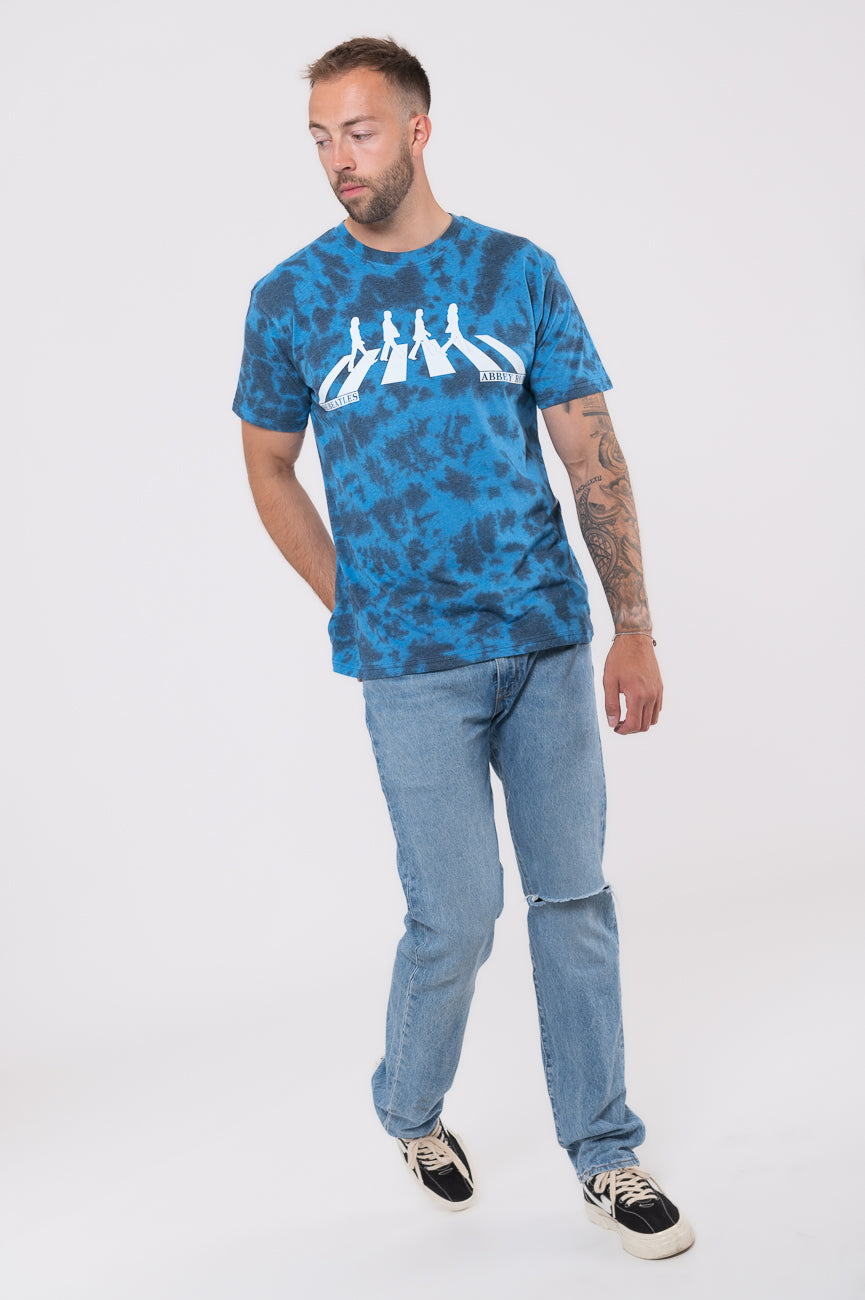 The Beatles Abbey Road Crossing Dip Dye Tee product image 5