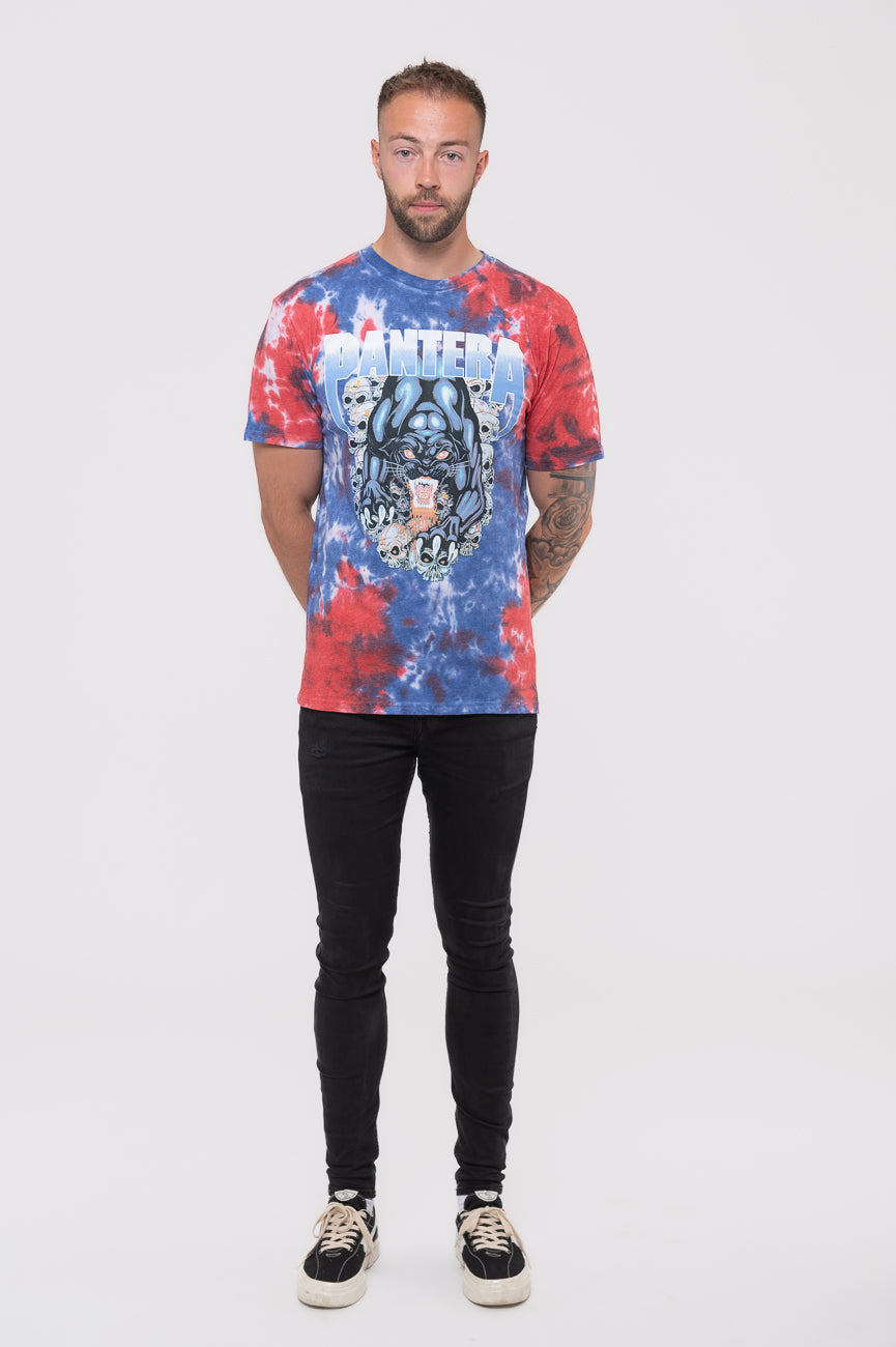 Pantera Panther Dye Wash T Shirt product image 2